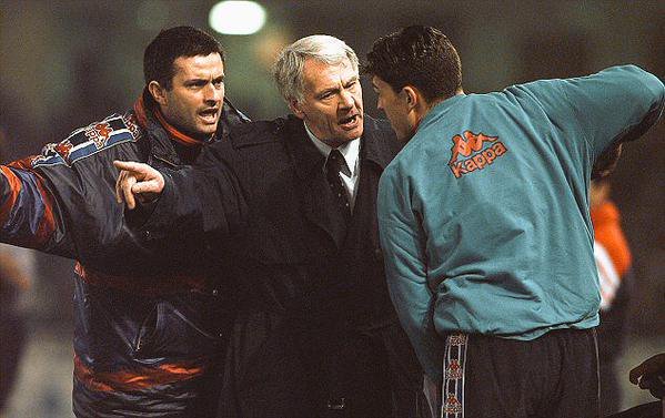 【老照片】 西甲 Sir Bobby Robson and Jose Mouri
