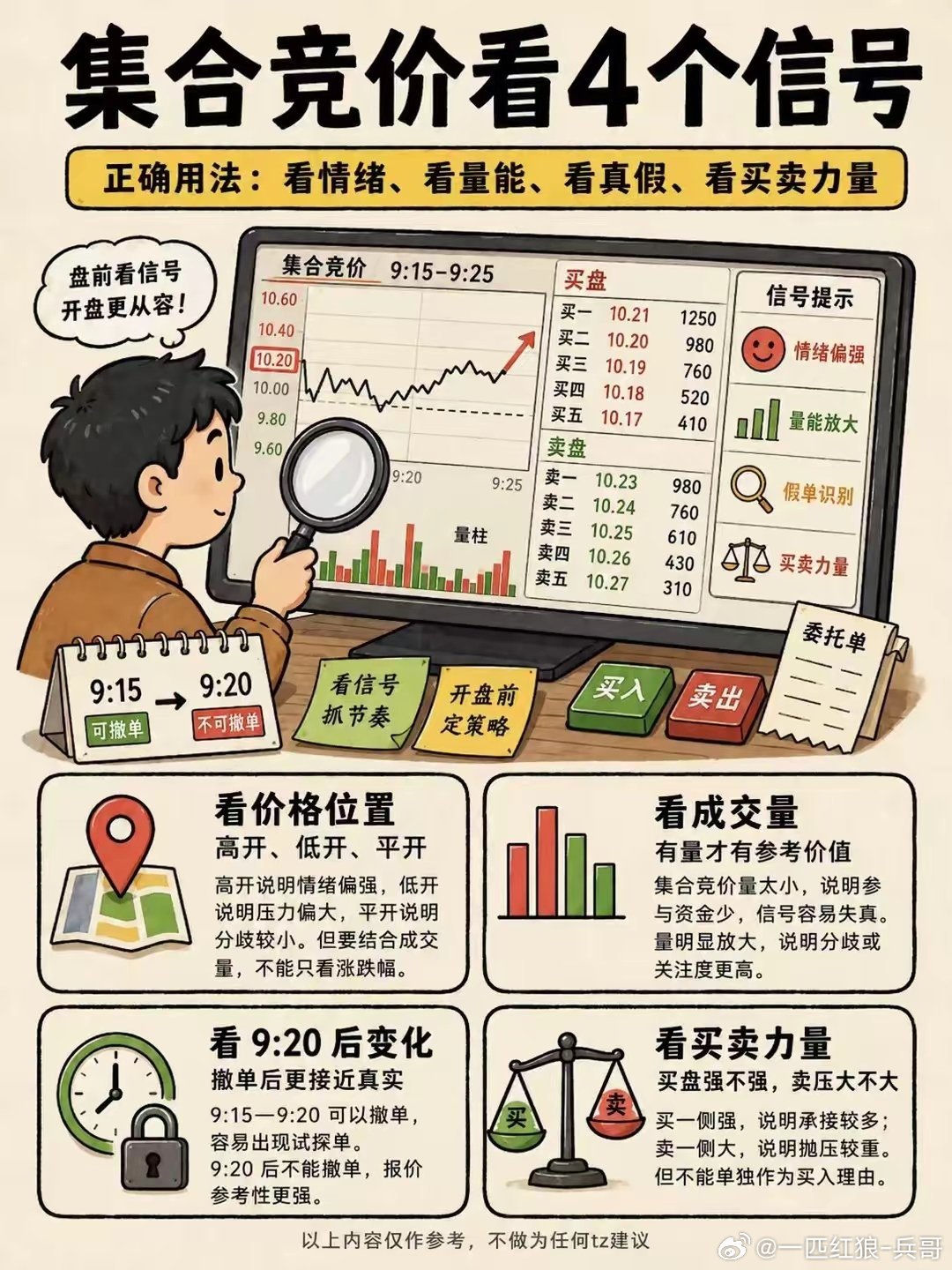 一分钟看懂集合竞价 