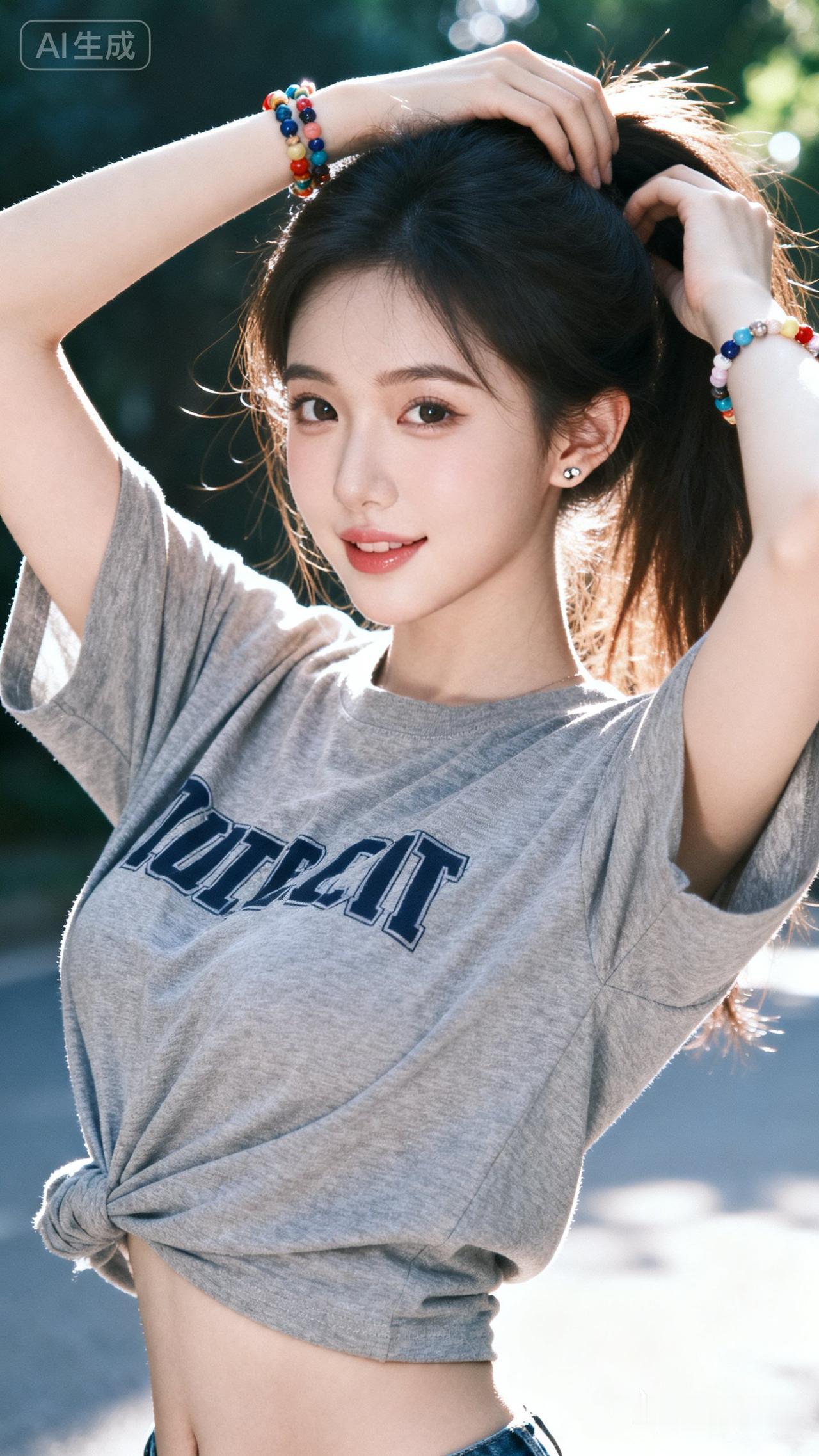 要说什么样的标准堪称美女，元气少女风穿搭必须榜上有名！就拿2026年流行的蜜桃甜