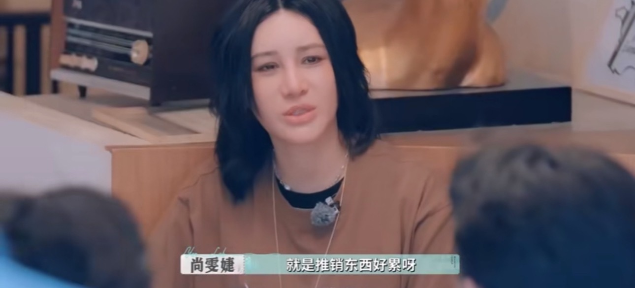 尚雯婕说推销比唱歌累多了尚雯婕说推销东西比唱歌累多了，也是难为我们尚雯婕老师了[