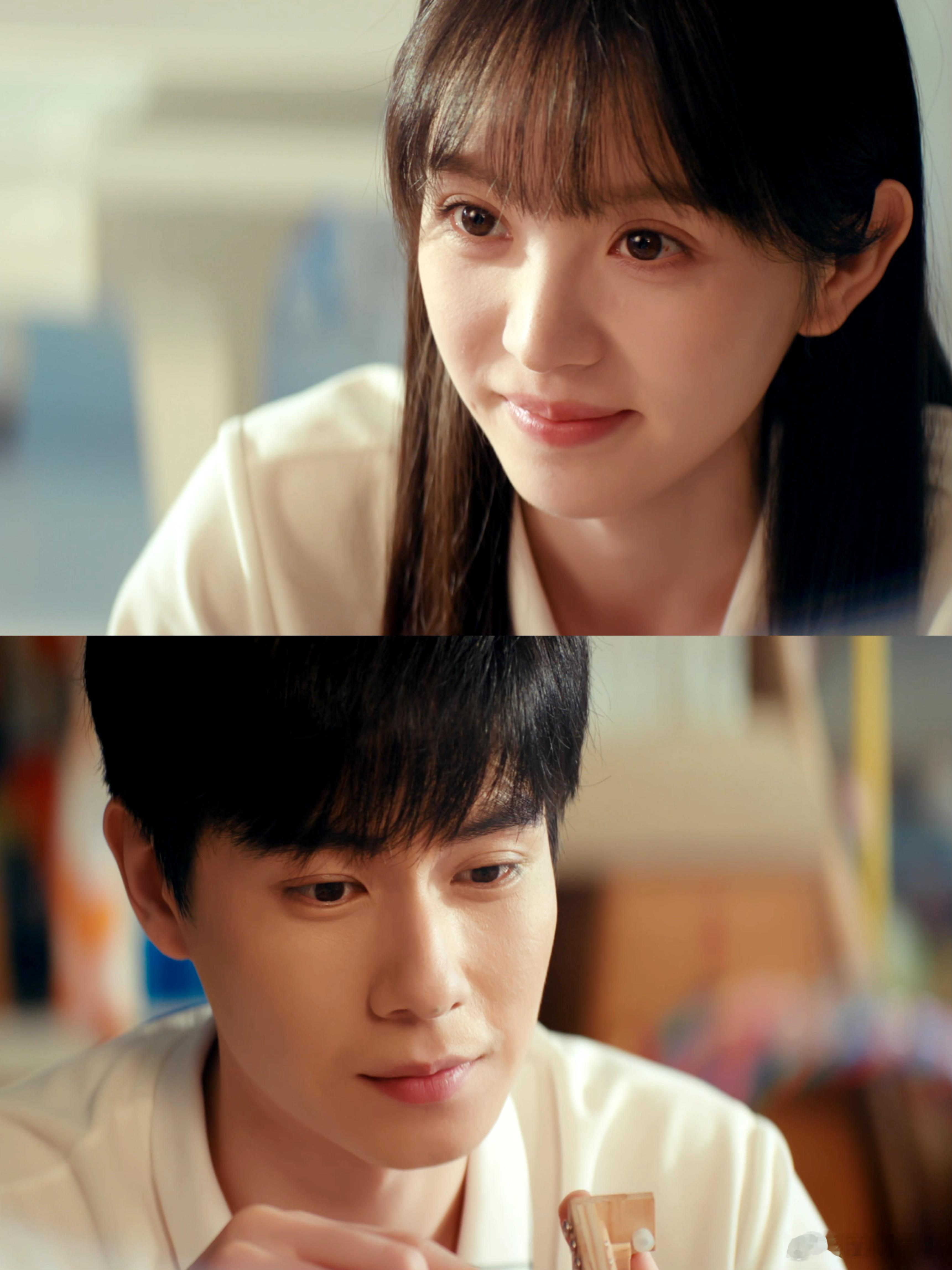 田曦薇胡一天纱帐对视也太拉丝了，你是懂观众看什么的～ 