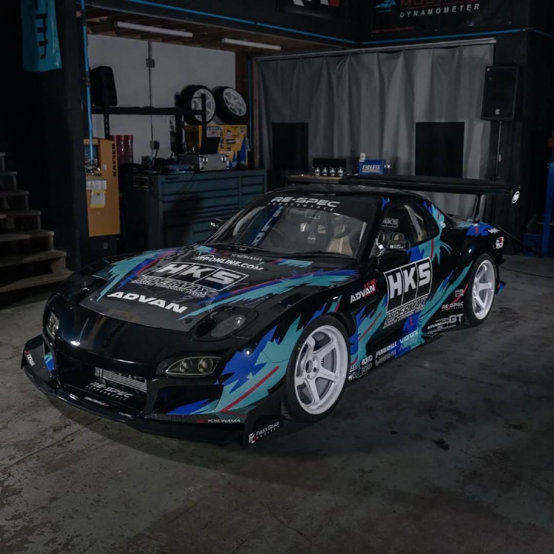 TAS2026 东京改装车展2026 ADVAN HKS 马自达RX-7 FD3