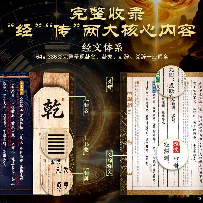 知書club 再版书丨《周易》是先秦儒家重要经典之一，是关于人类思想和宇宙本质规