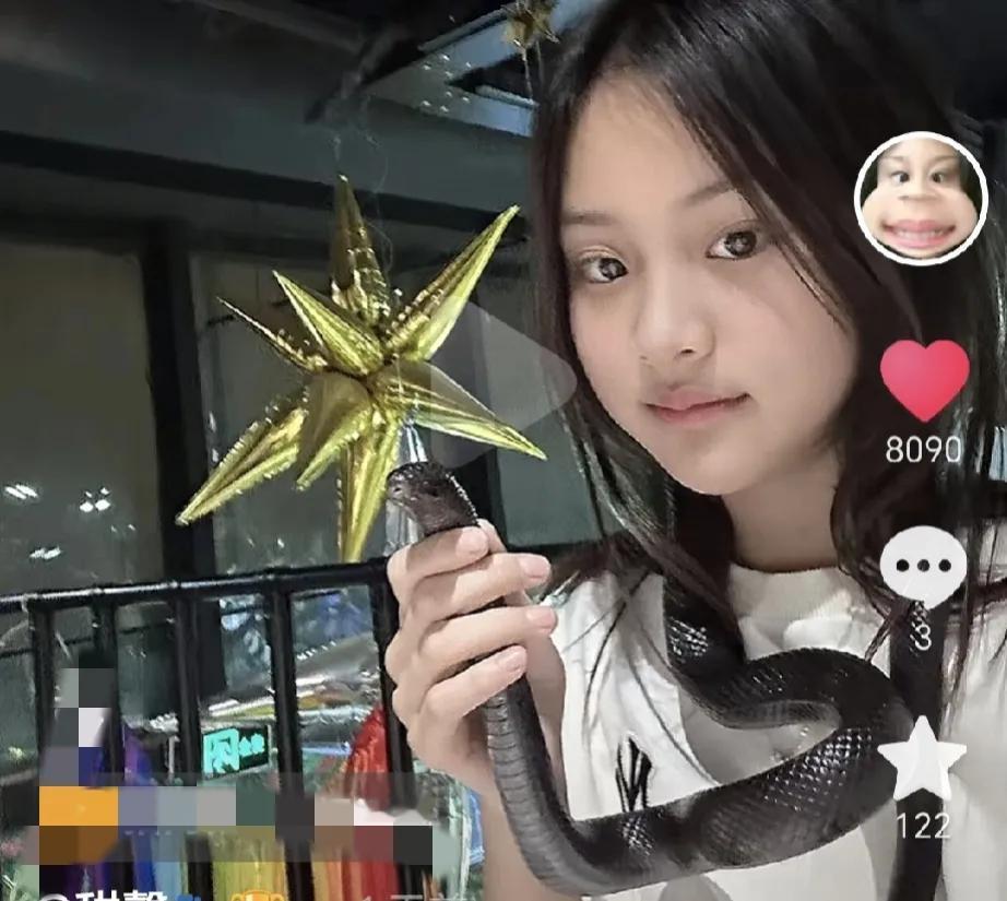 李小璐女儿，胆子太大了！

1月21日，李小璐女儿甜馨在社交平台做出了一个非常大