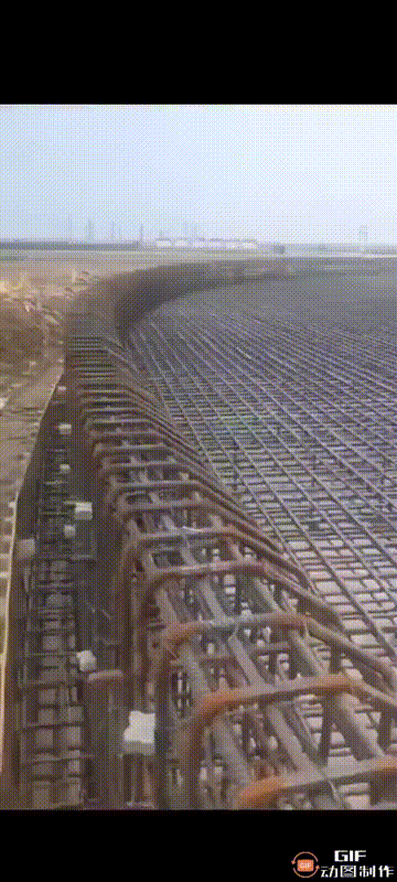 再浇上混凝土，啧啧，感觉贼安全