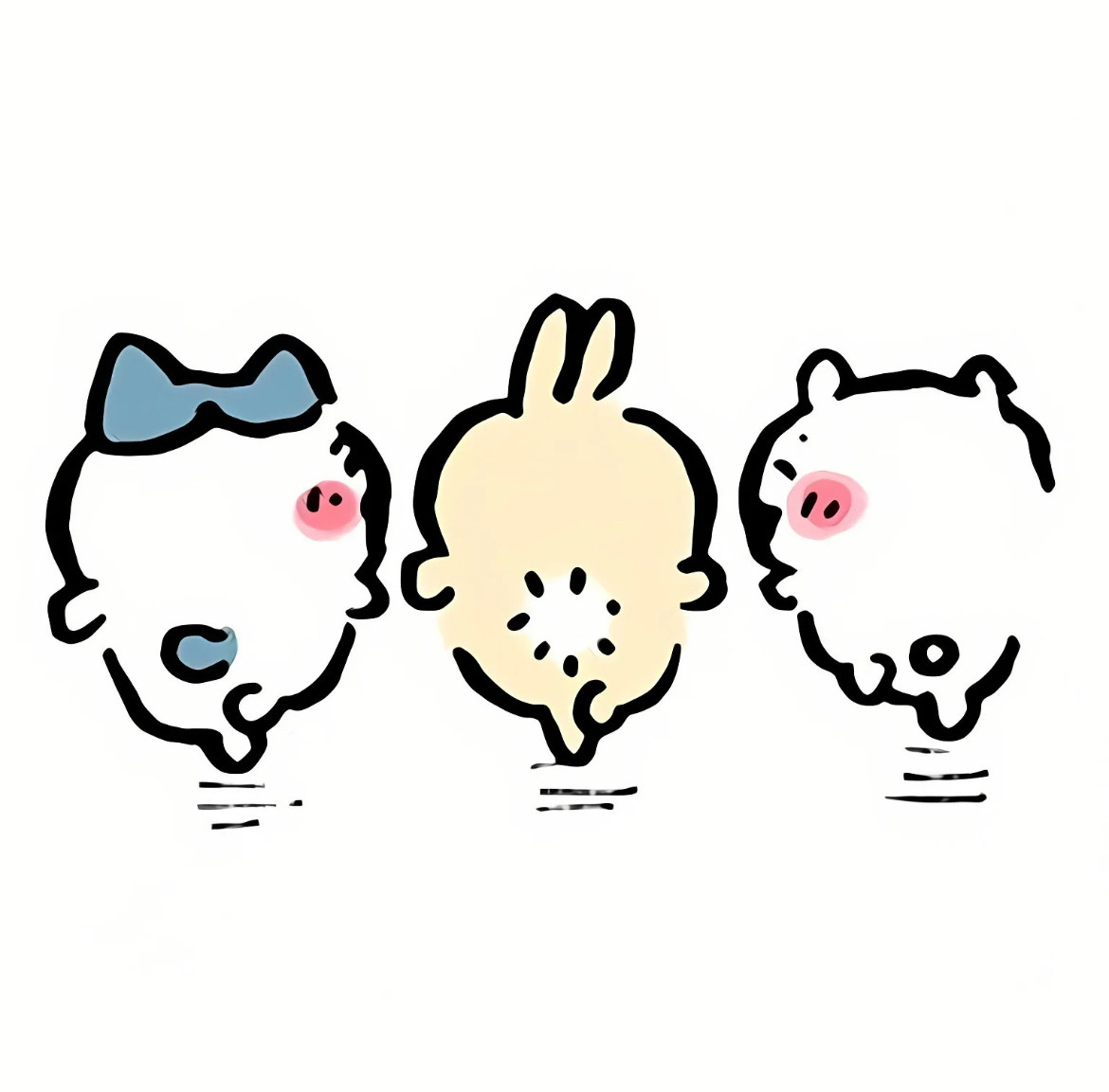 最好的三小只…一辈子都在一起好不好🥺 