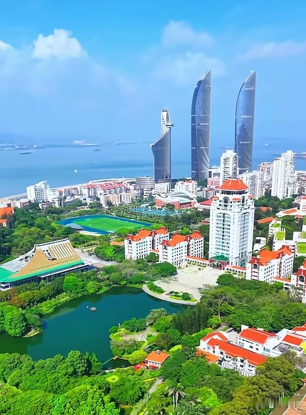 全中国最美的校园，没有之一，网友说：确实被吓大了厦门大学 厦大校园 厦大校园风光