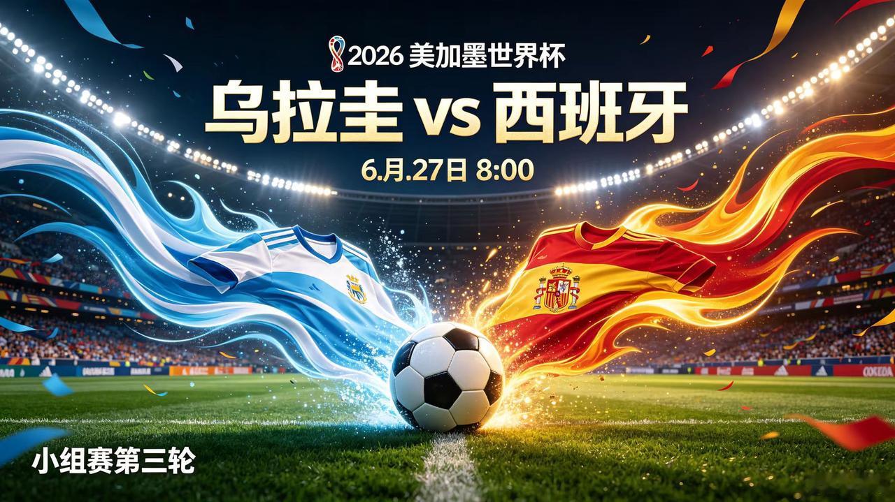 2026美加墨世界杯，6月27日赛程

日期：06月27日(星期六)
03点00