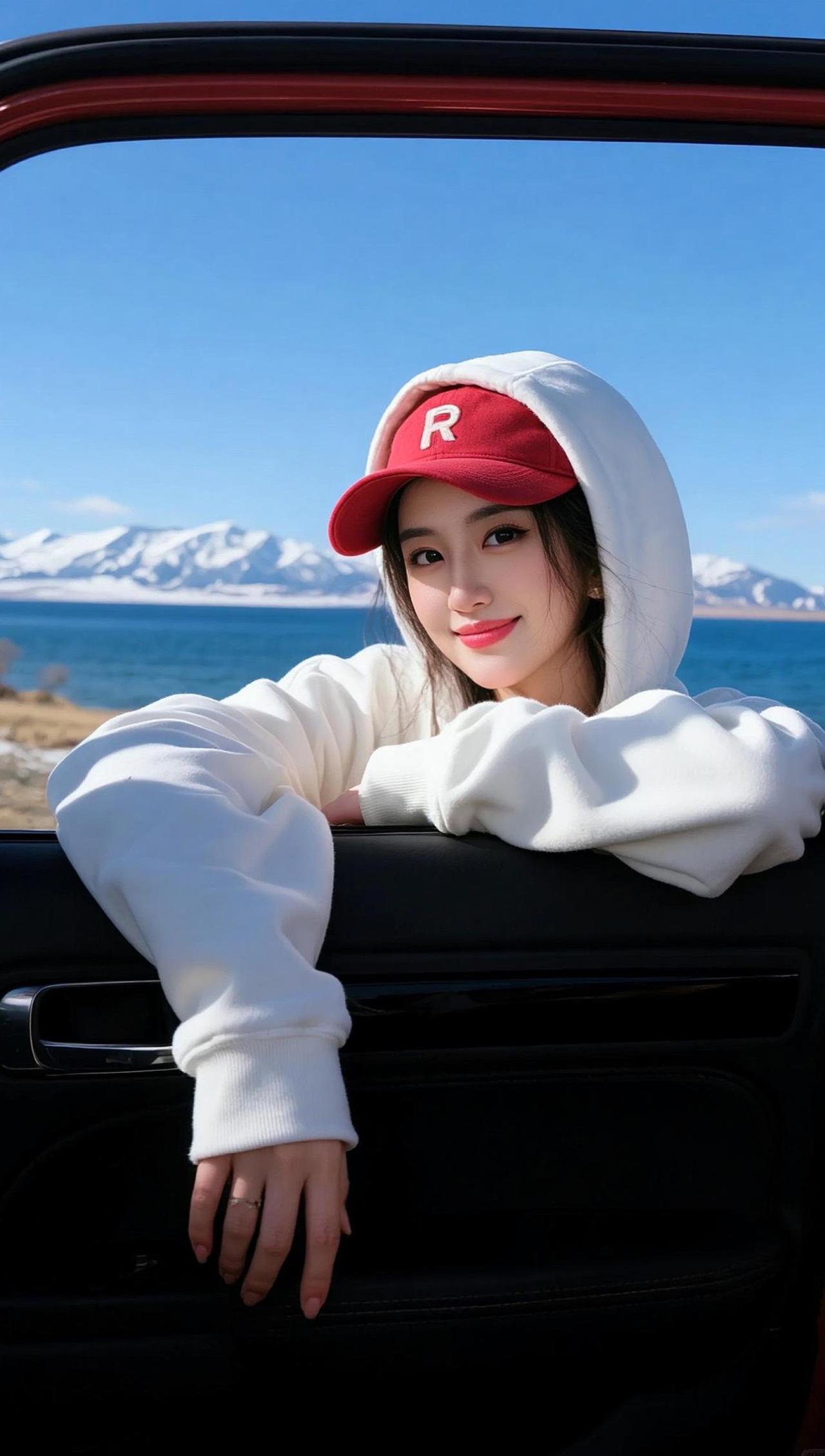 白色卫衣卡卡好看抖音ai创作 生活分享达人 来正能量抖音 用快乐填满每一个瞬间