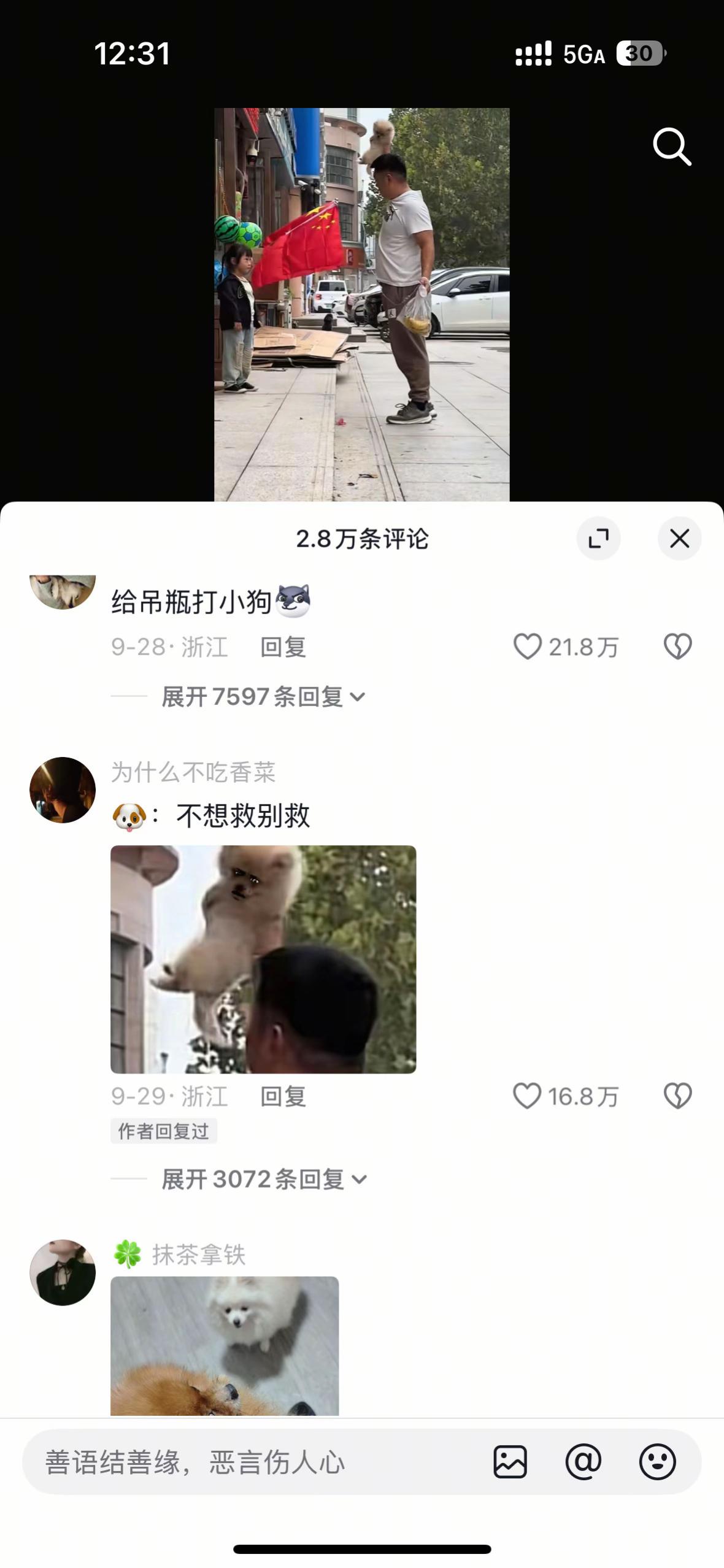 吊瓶打小狗