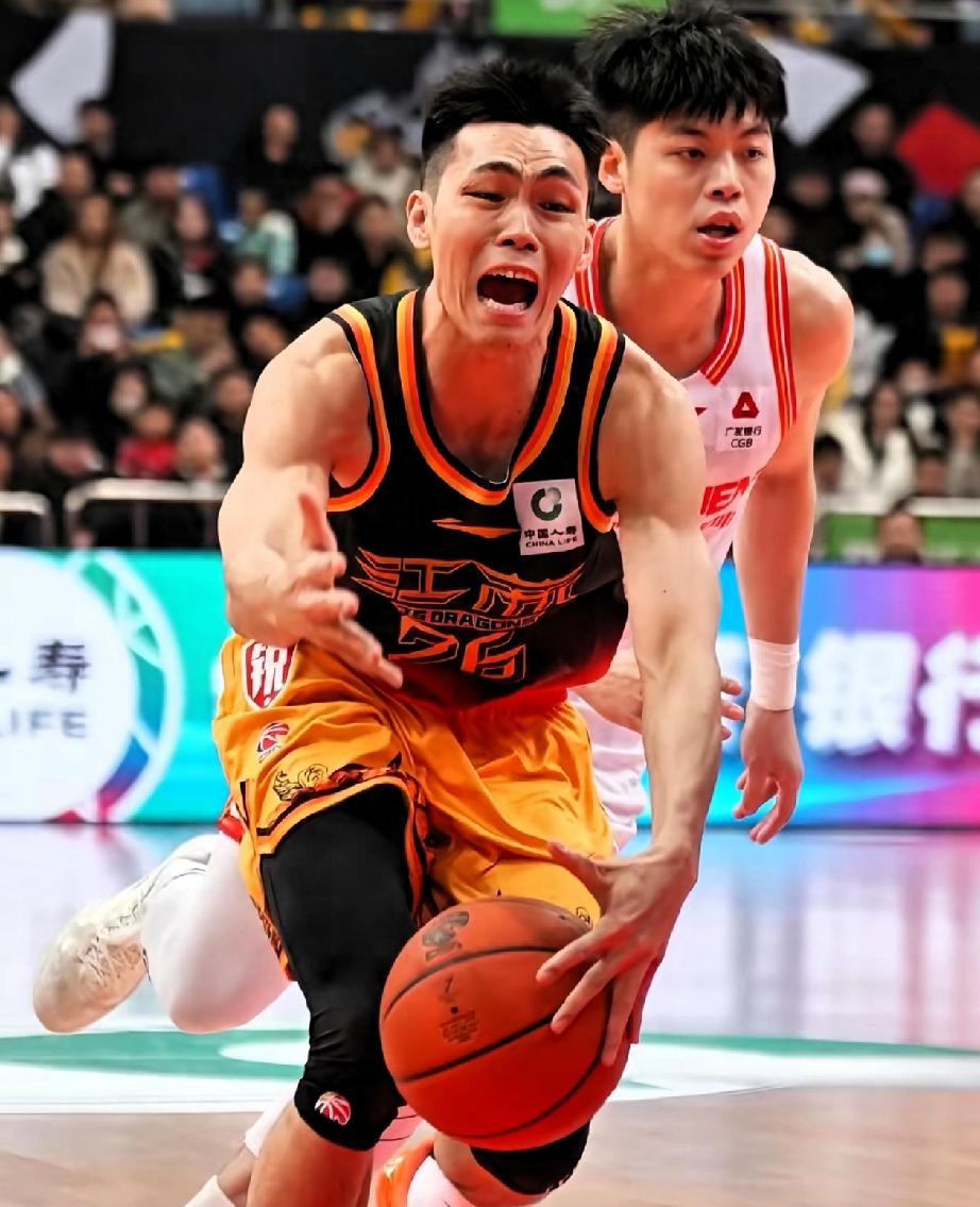 要说近两年CBA现役后卫中比较成功的？庞峥麟肯定位例其中了，他去年参加选秀进入C