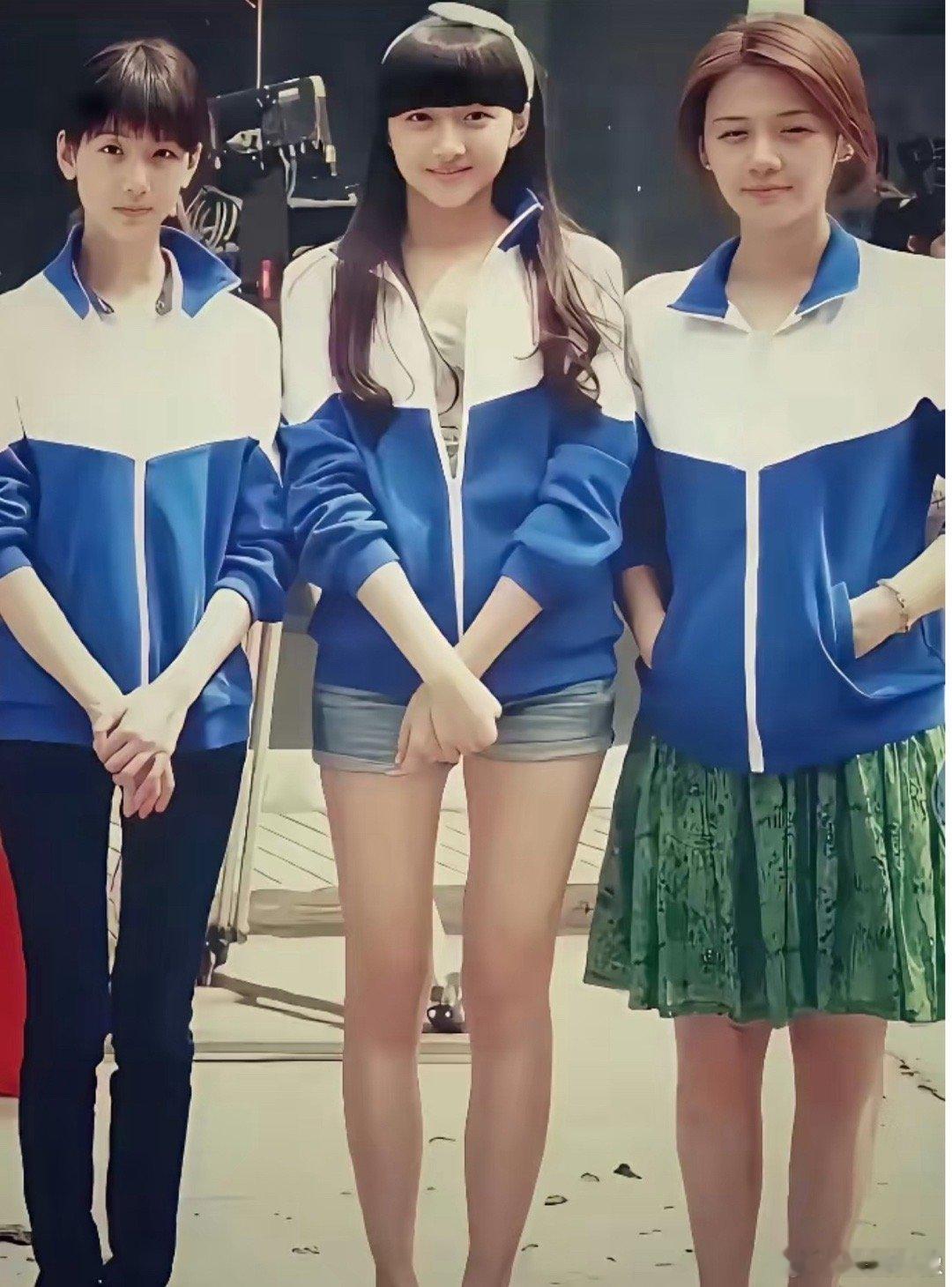 早期的陈都灵关晓彤马思纯，所以马思纯以前也真的是个大美女 