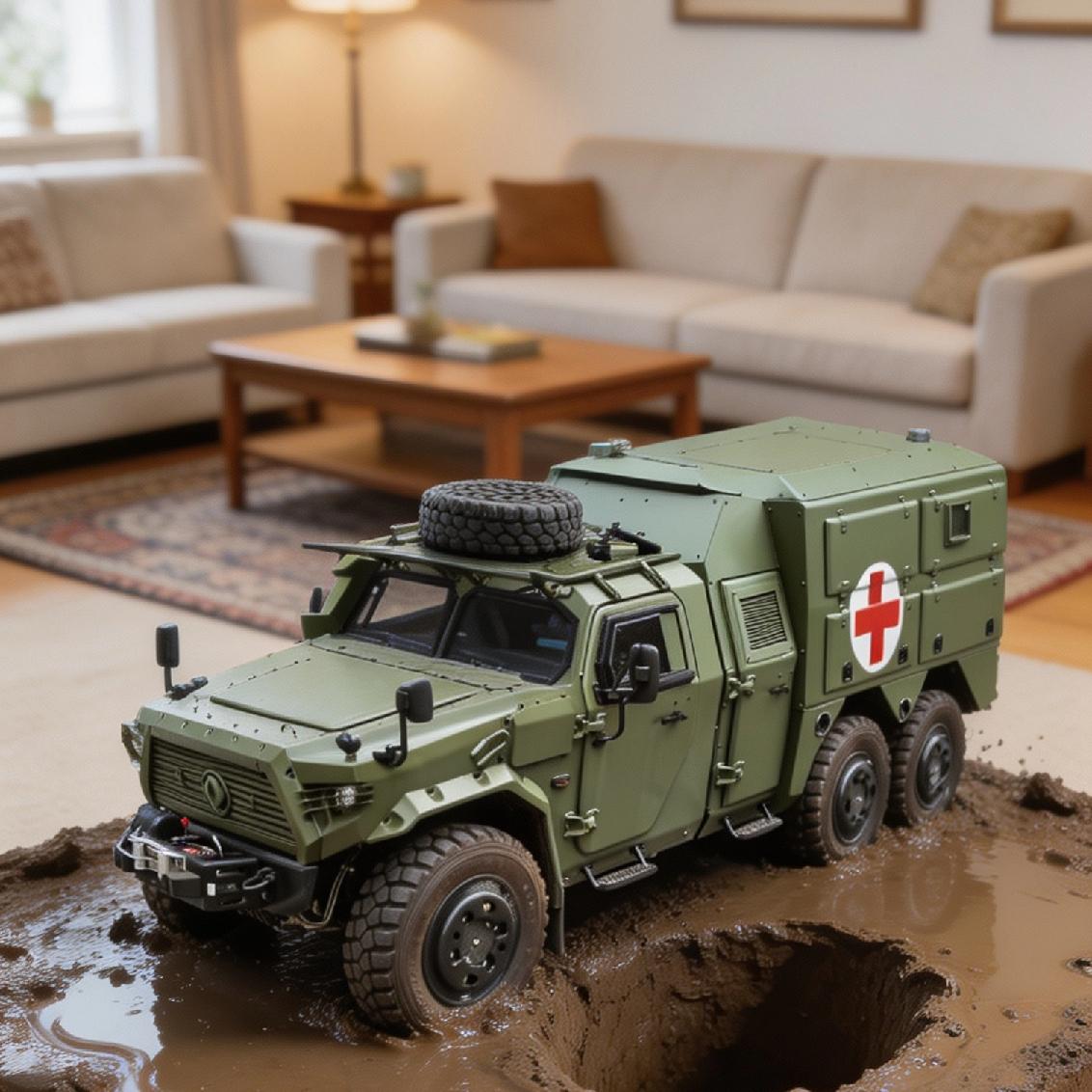 国产战场救护车-猛士3高机动底盘
