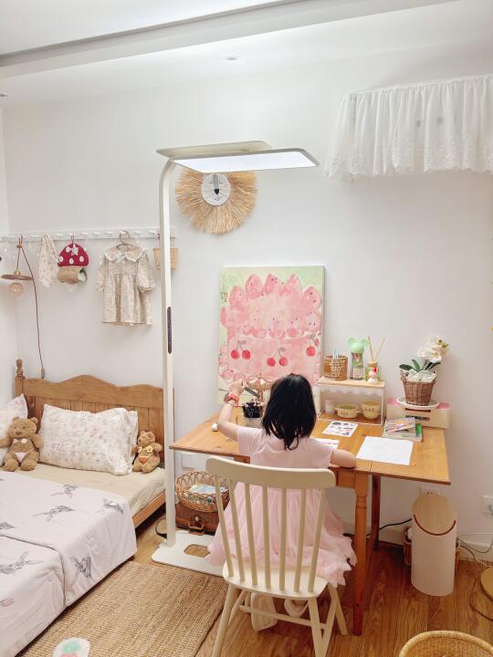 15m粉色童话屋🏠 公主的城堡有大路灯好温馨