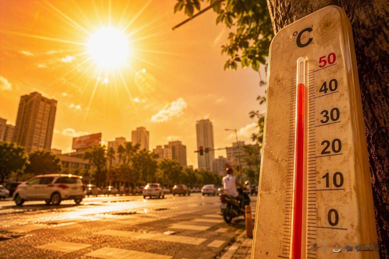 50℃是什么概念？

不是热。

是站在太阳底下，感觉空气都在烫肺。

是手机发