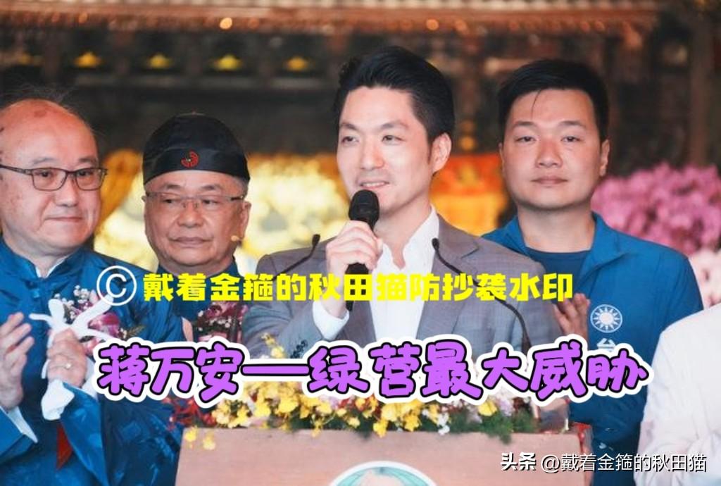 蒋万安，为啥遭到民进党全党集体围攻？历史哥点破三大原因，吴子嘉、王世坚都说他是绿