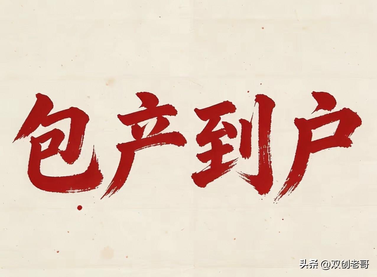 粮食增产解决温饱主要是化肥种子农药水利的作用，跟分田单干搞土地承包没有任何关系。