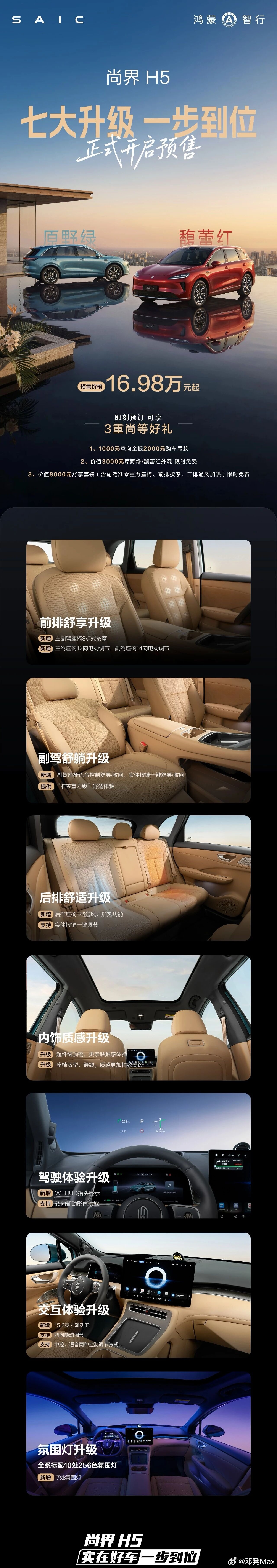 尚界H5小改款来了，这辆车外观还行，操控也蛮不错，空间是惊喜，辅助驾驶更是领先，