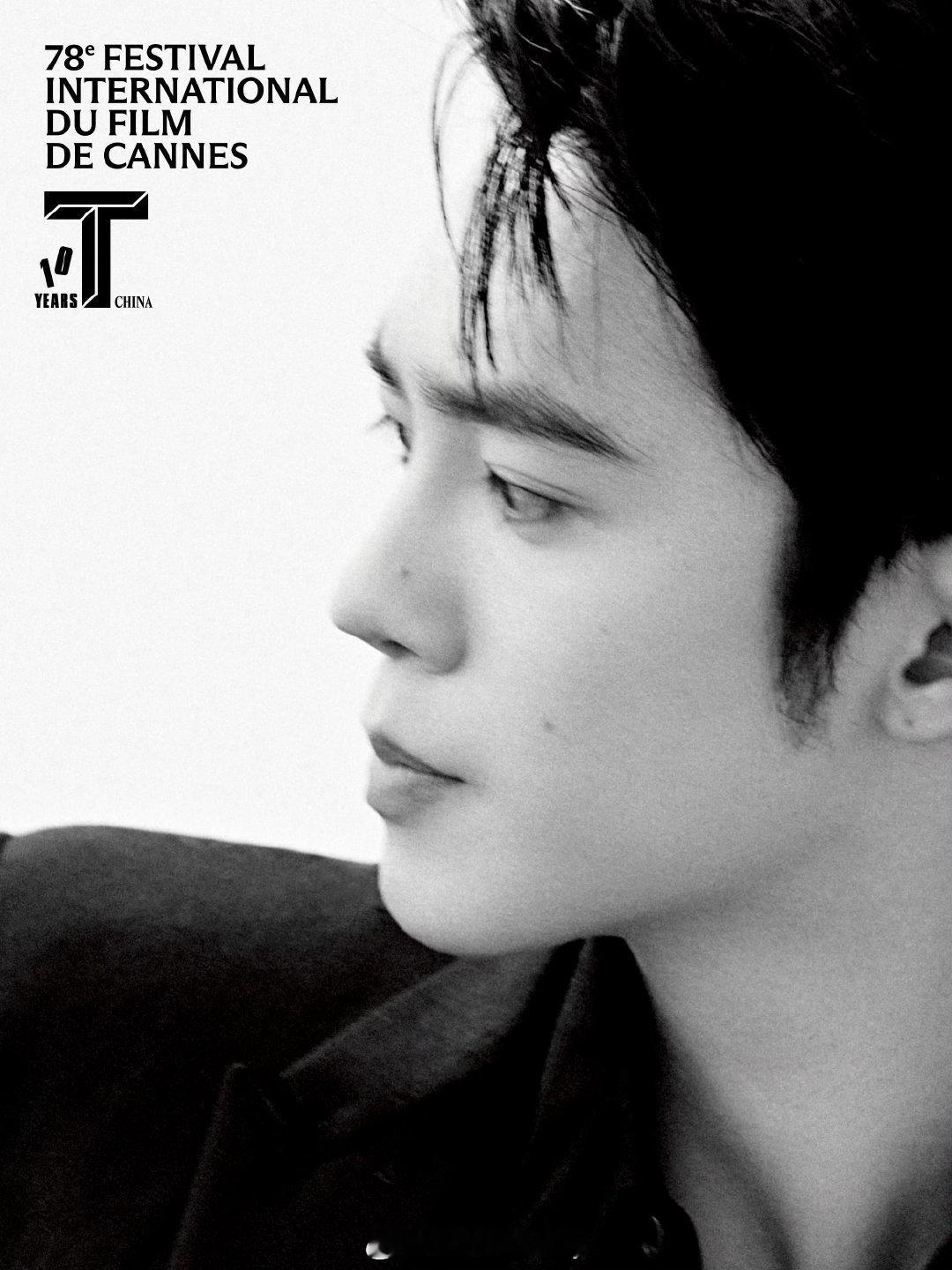 于适出镜《T》中文版戛纳特刊，这质感[点赞] ​​​