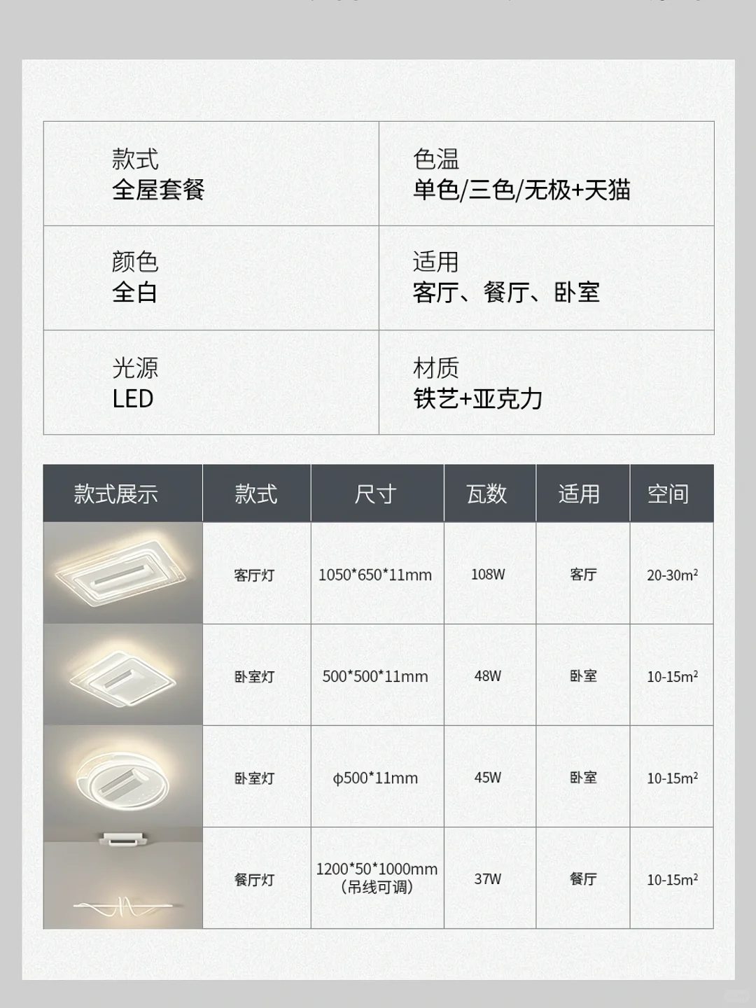 绝了！！2024新款无叶客厅风扇灯开灯一秒封神