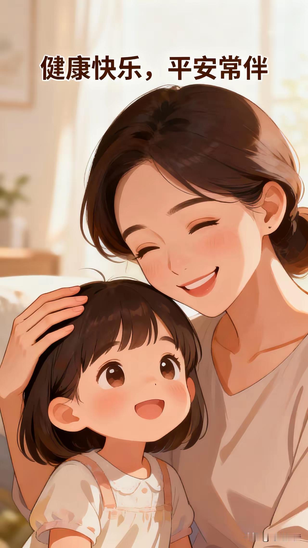 妈妈深知，
万卷书不好读，
万里路更不好走，
更想让你拥有一个，
无忧无虑的童年