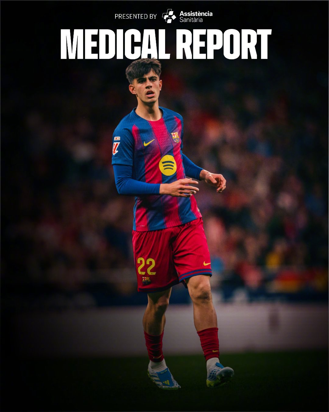 ❗️ 【伤情通报】一线队球员贝尔纳尔左脚踝扭伤。他的回归时间将取决于伤情恢复情况