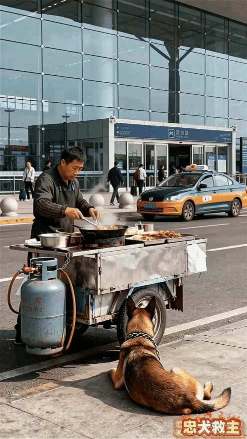 关键时刻德牧真的往上冲啊～