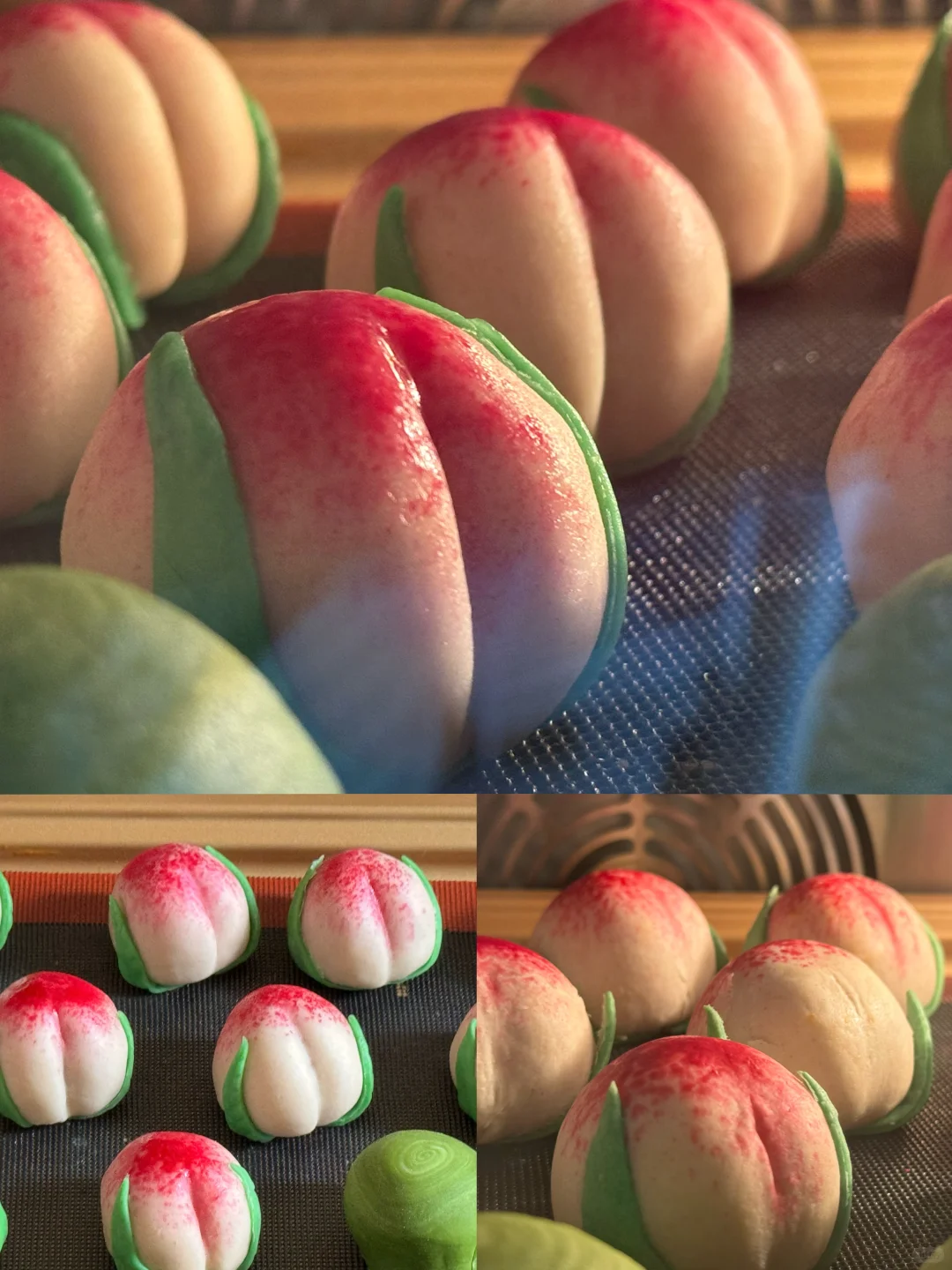 强推‼️颜值爆表的仙桃酥超简单又好吃🍑玛住