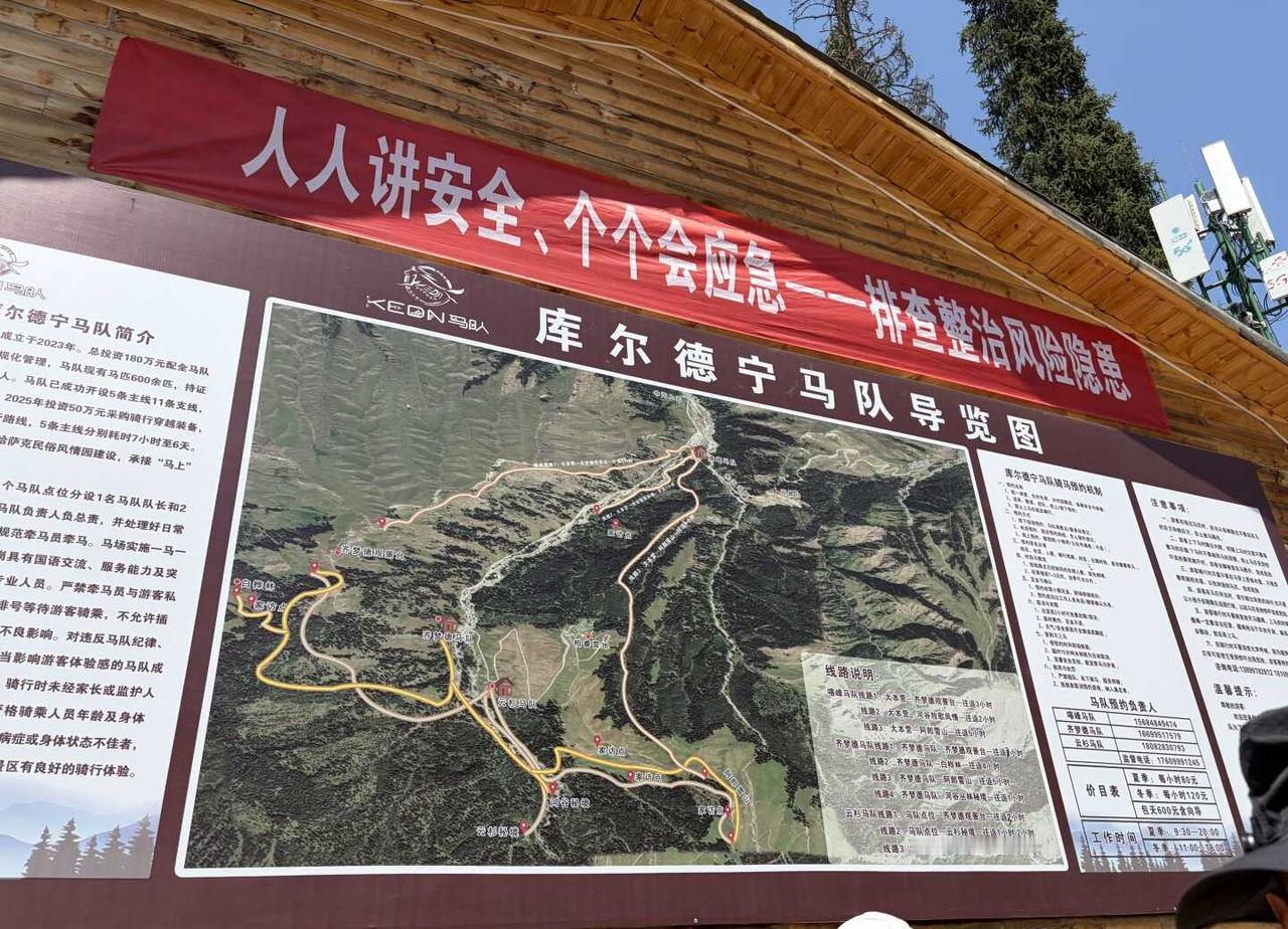 库尔德宁骑马2小时路线推荐哪个？
坐不了太久，往返一共两小时求推荐