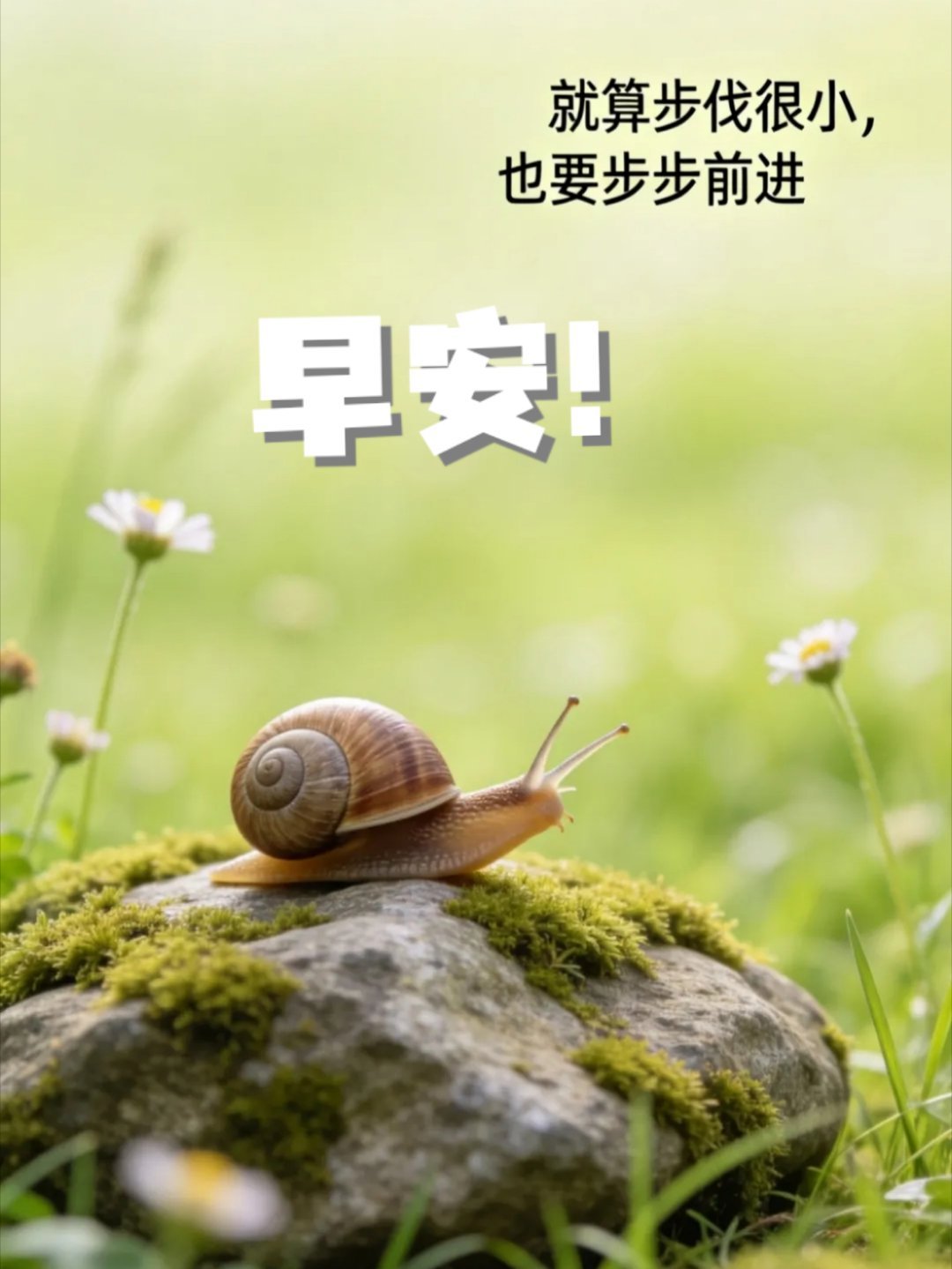 早安 | ᴍᴏʀɴɪɴɢ 🔆 没有人生来就出众，不过是日复一日的努力，一寸一寸