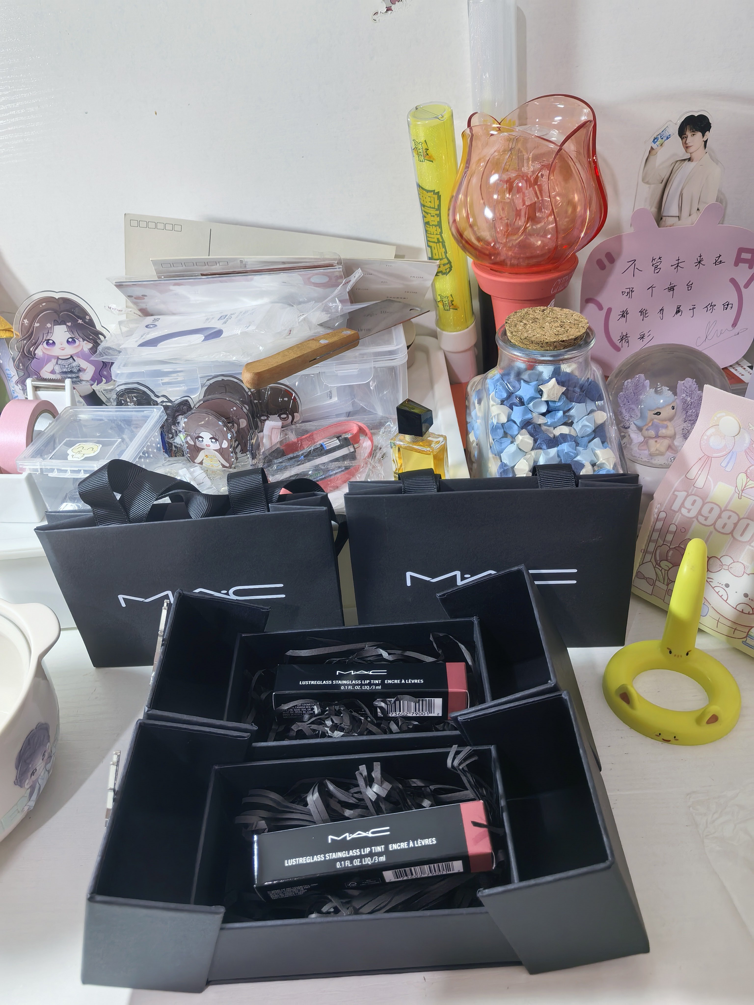 没退💄。📦到两天了我攒了攒我自己其他的📦今天取了。