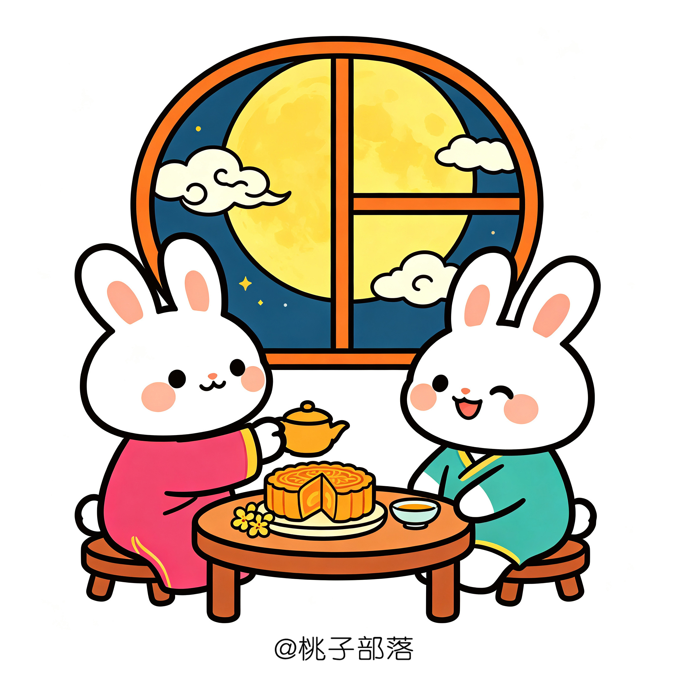 玉兔的多彩生活国内画师安利计划玉兔 ​​​