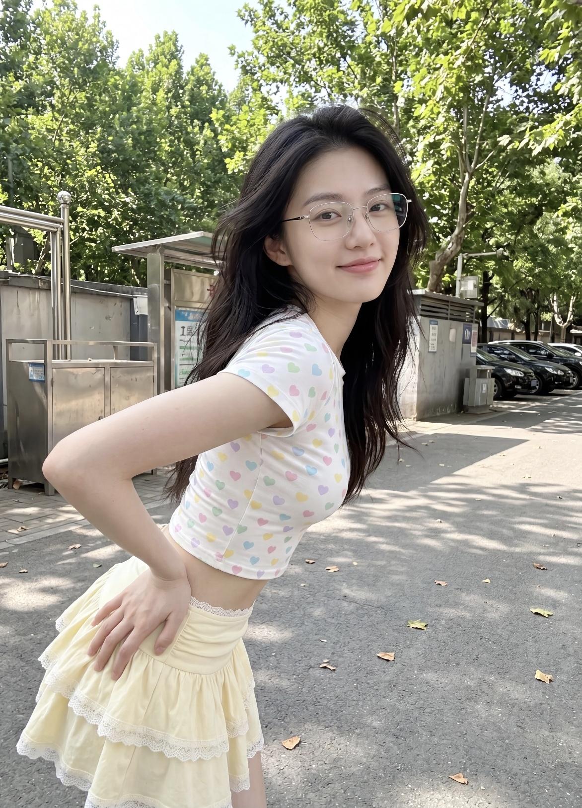 温柔可爱的女生你喜欢吗? 你身边有没有素颜特别漂亮的女孩 清爽的素颜，细细的小蛮