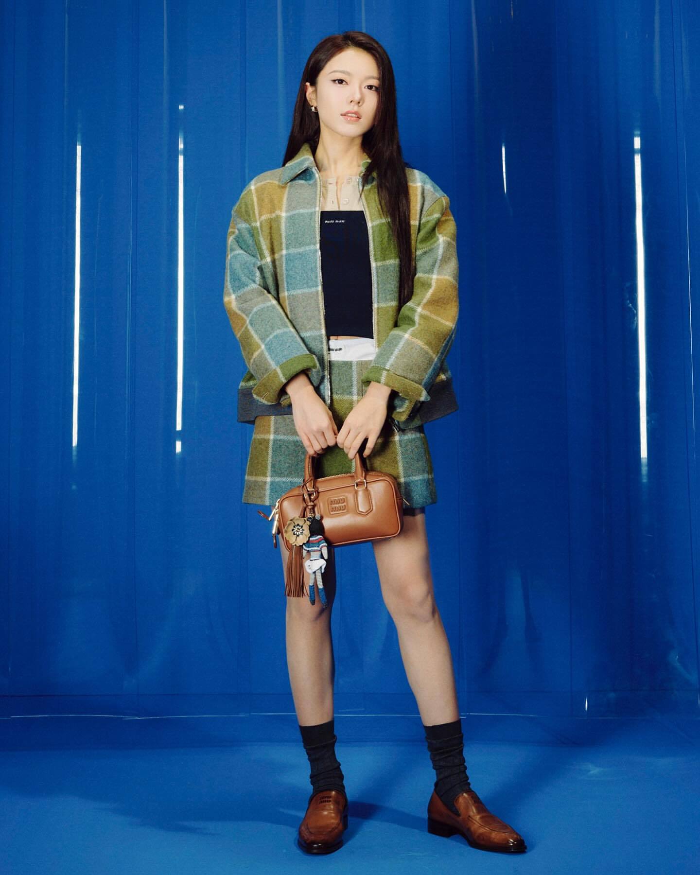 赵今麦 × Miu Miu 2026春夏系列时装秀官方公示照 品牌大使三度受邀巴