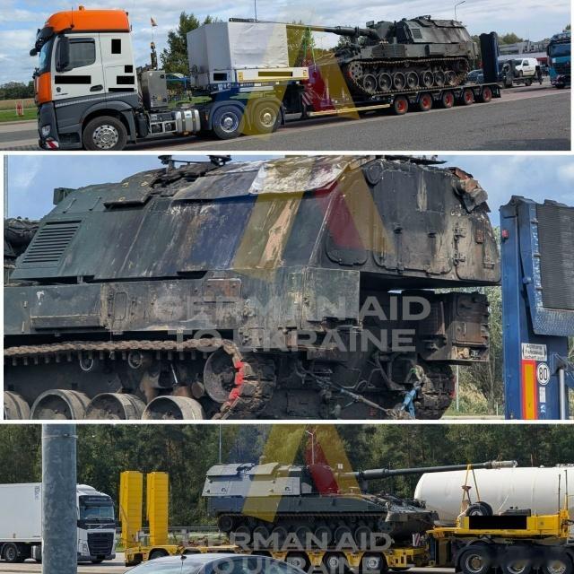 在德国，一门从乌克兰境内返回的受损PzH 2000自行火炮被发现。俄乌杀红了眼俄