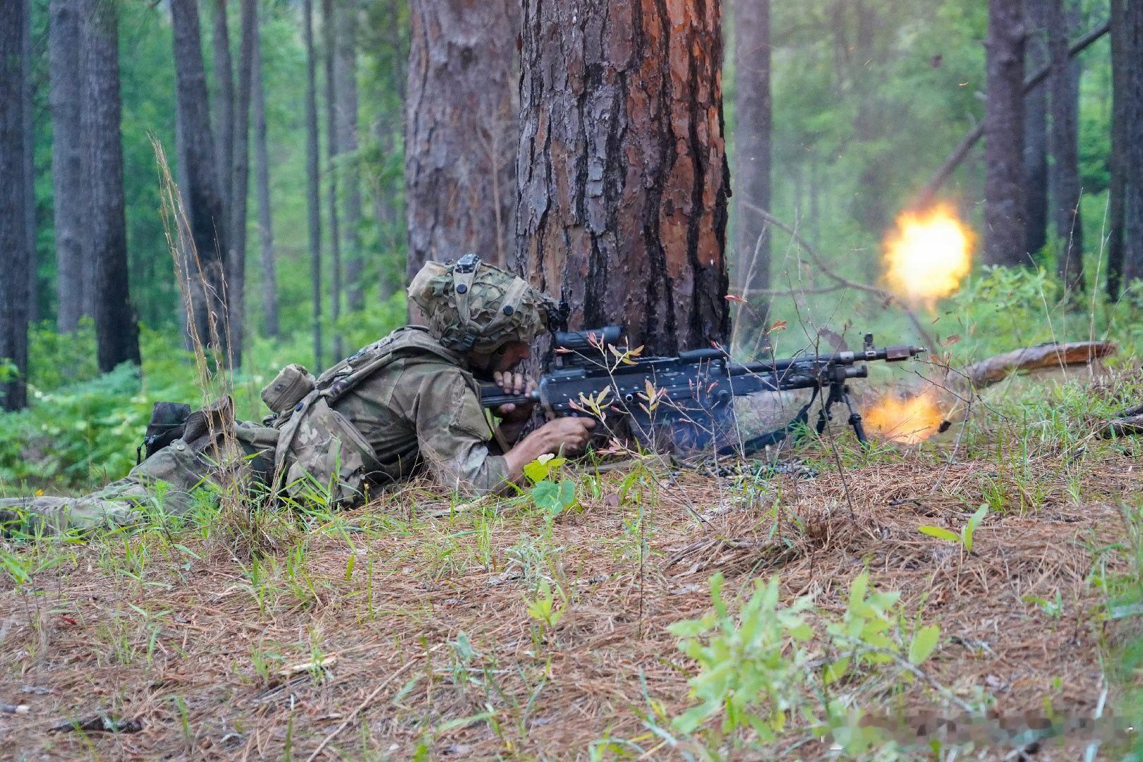 2025年4月，第101空中突击师第3机动旅战斗队第187步兵团1营在路易斯安那