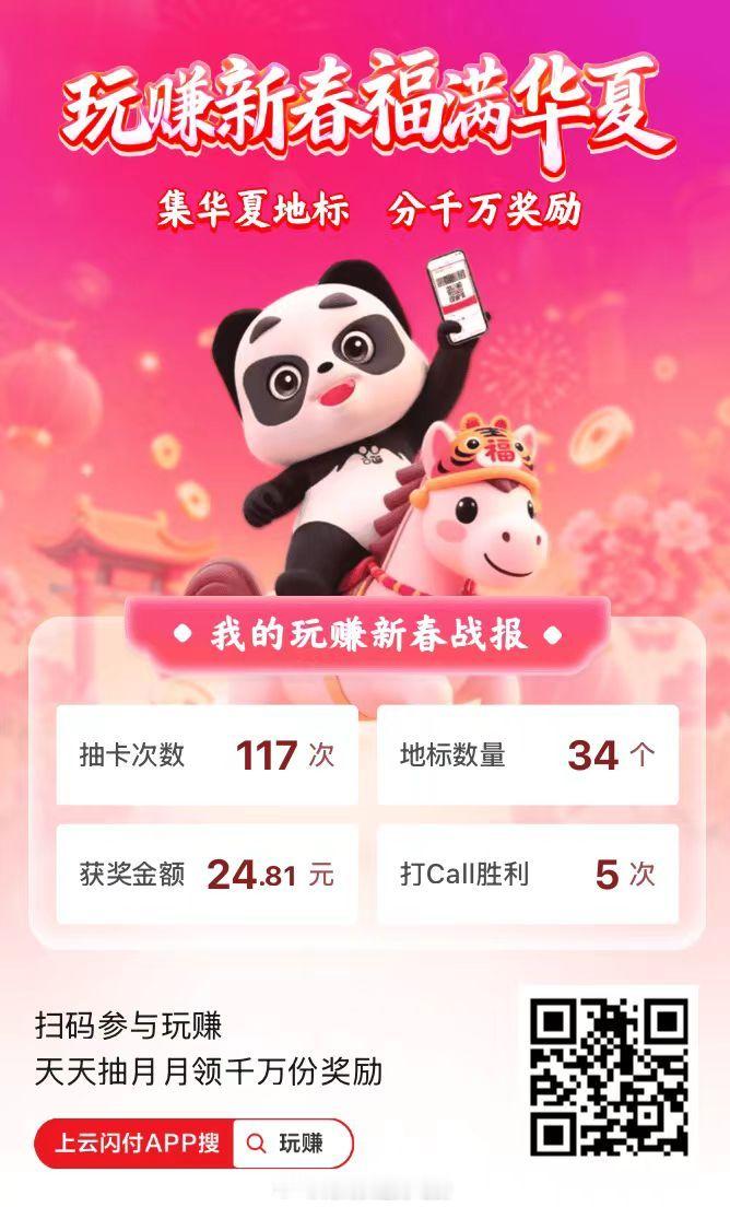 云闪付如何把集卡做成新年俗？「玩赚新春 福满华夏」集卡活动战报2月27日-28日