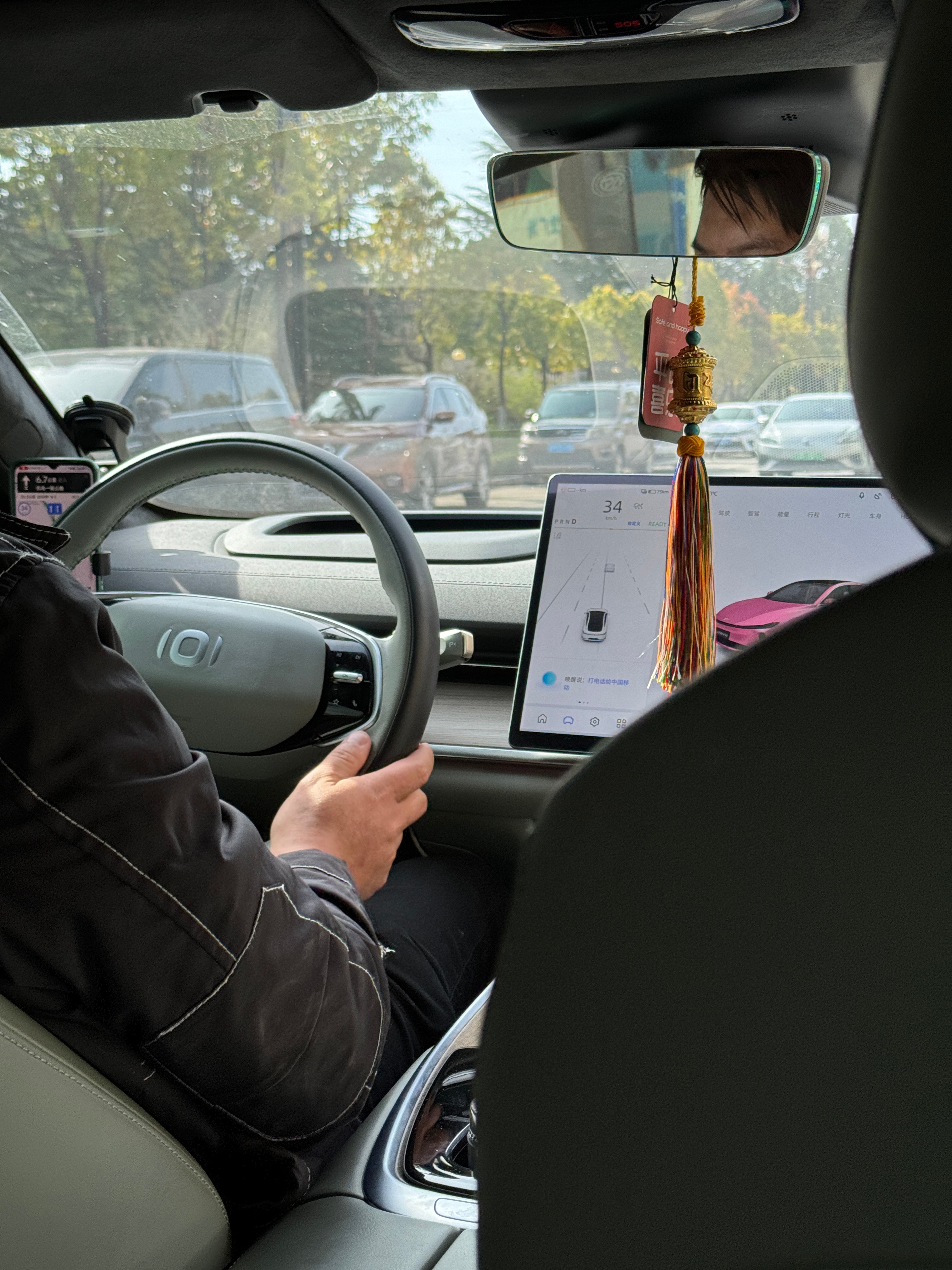 打到一辆启源A07，这车隔音做的感觉还行不过，大家再打到新能源车的时候，别和师傅