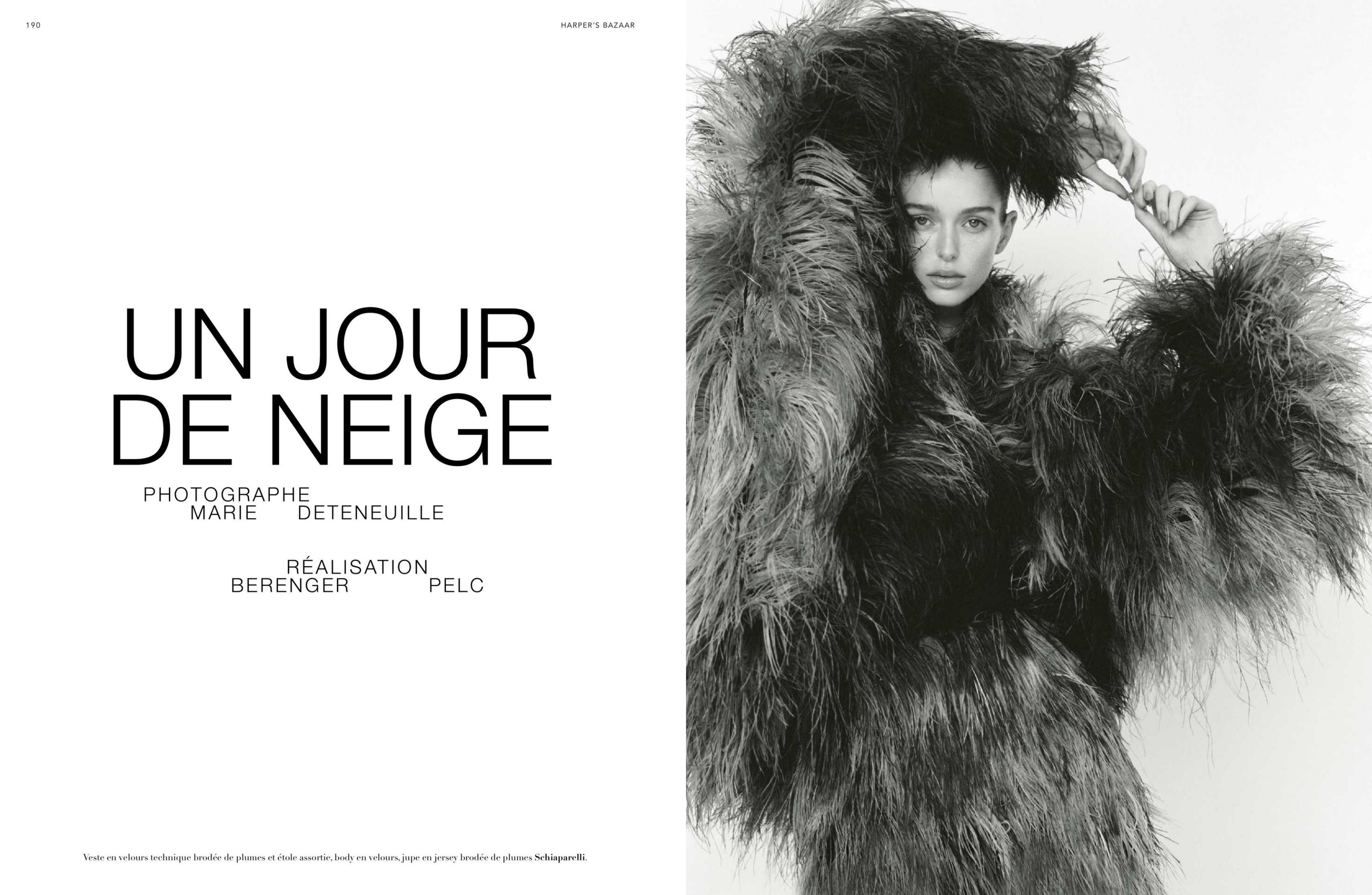 Harper’s Bazaar France  Dec 25 & Jan 26 