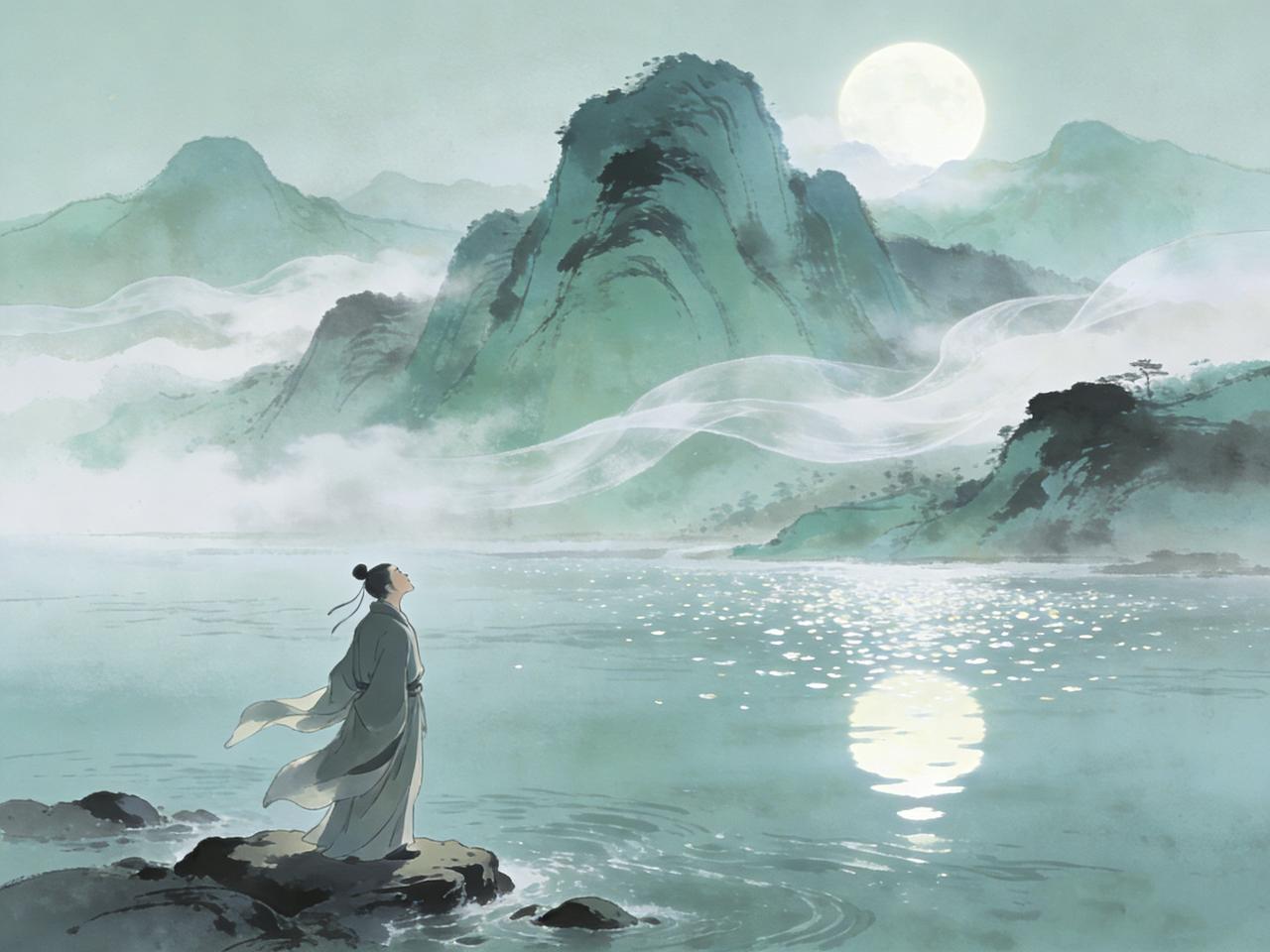 青山一道同云雨，明月何曾是两乡。这句诗出自享有“七绝圣手”美誉的唐代诗人王昌龄所