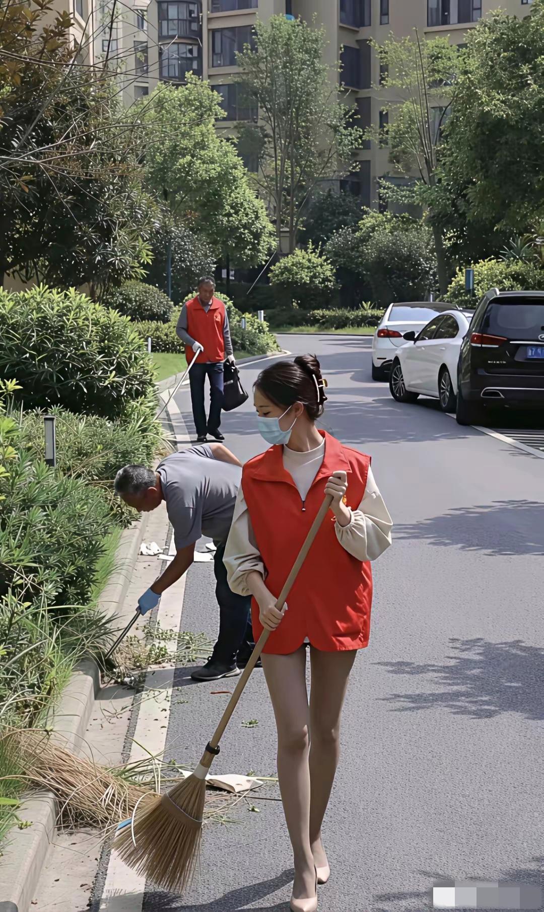 是不是拍完照就可以下班了，最终还是后面那俩个大爷扛下了所有
原来可以这样忽悠领导