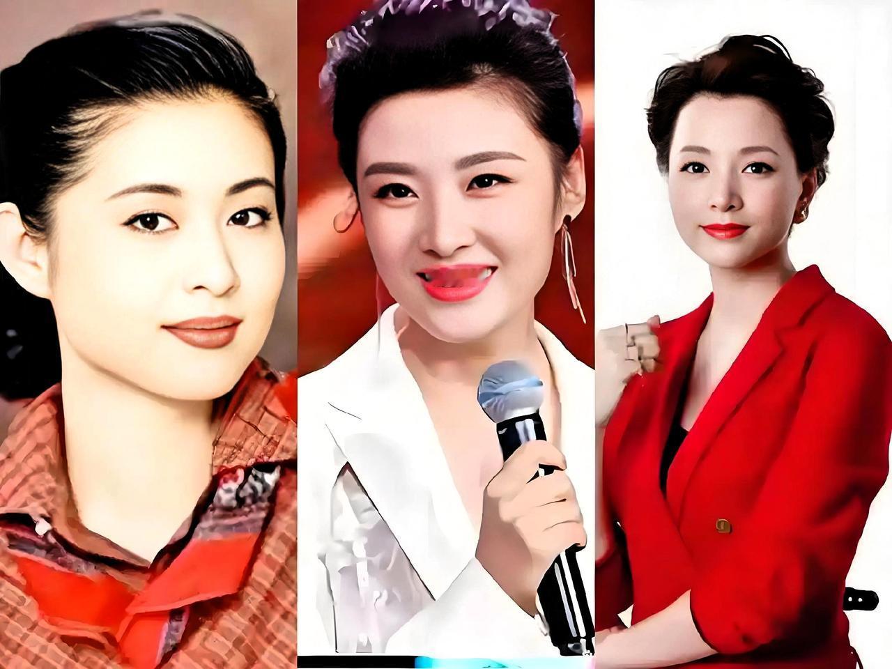 倪萍、周涛、董卿——央视三代女神，谁是你心中无可替代的白月光？✨

倪萍的深情，