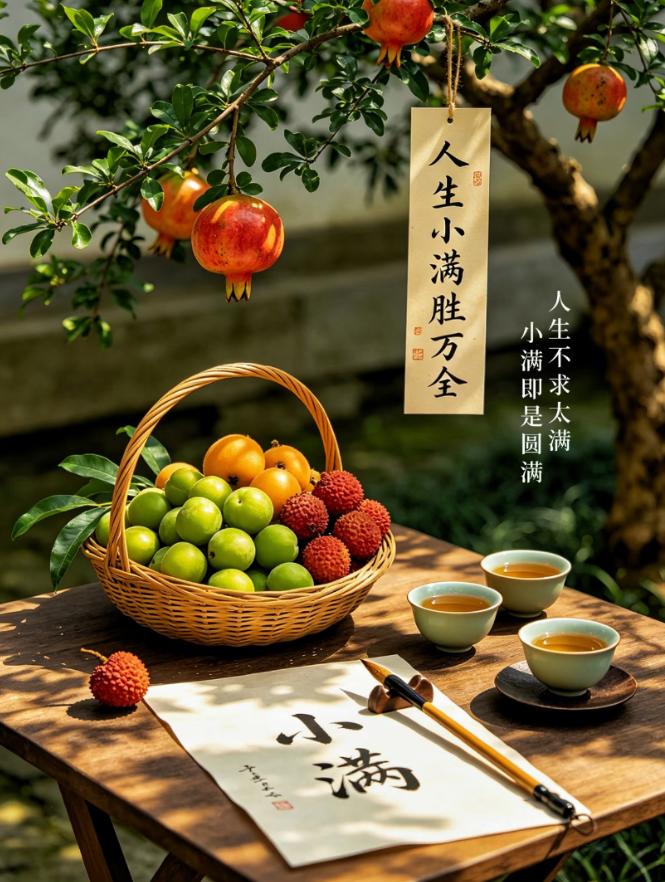今天是小满，小满胜万全。小满最代表幸福，好运。接小满好运！