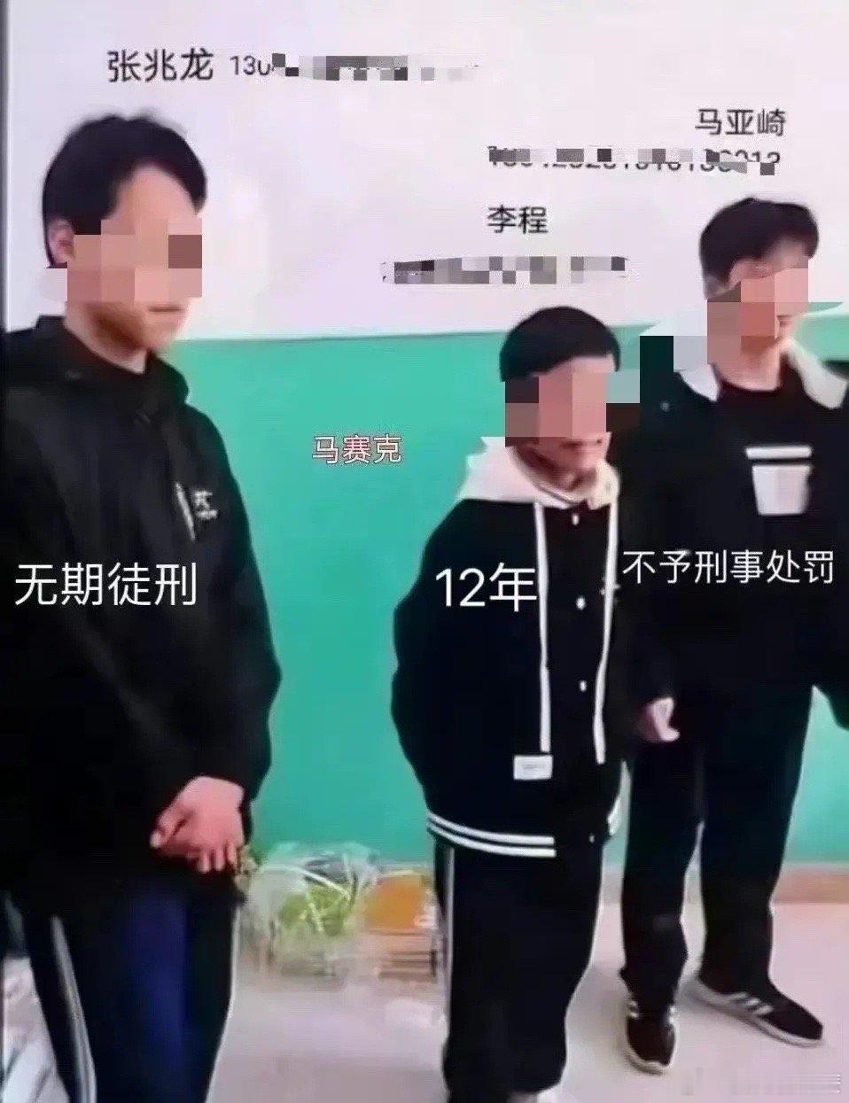 河北邯郸初中生被杀案一审宣判  被判无期徒刑的这个高大个张某某，仗着自己的身体优