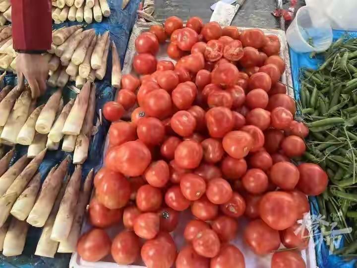 鸡蛋快配不上西红柿了番茄价格上涨虽是生活小插曲，但也能看到农产品市场的动态变化。