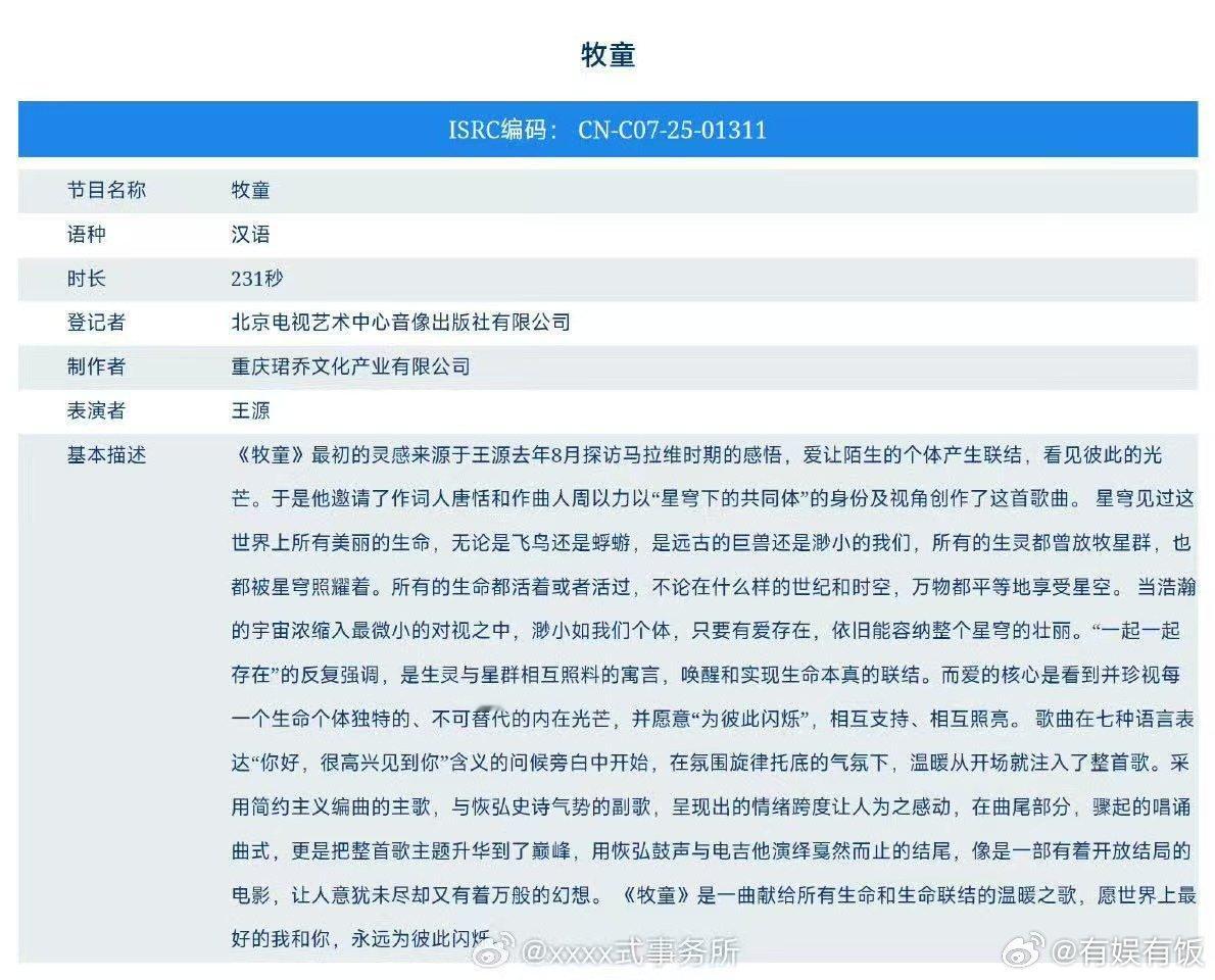 王源在星穹下狂奔全专已完成备案王源专辑在星穹下狂奔备案王源专辑在星穹下狂奔备案，