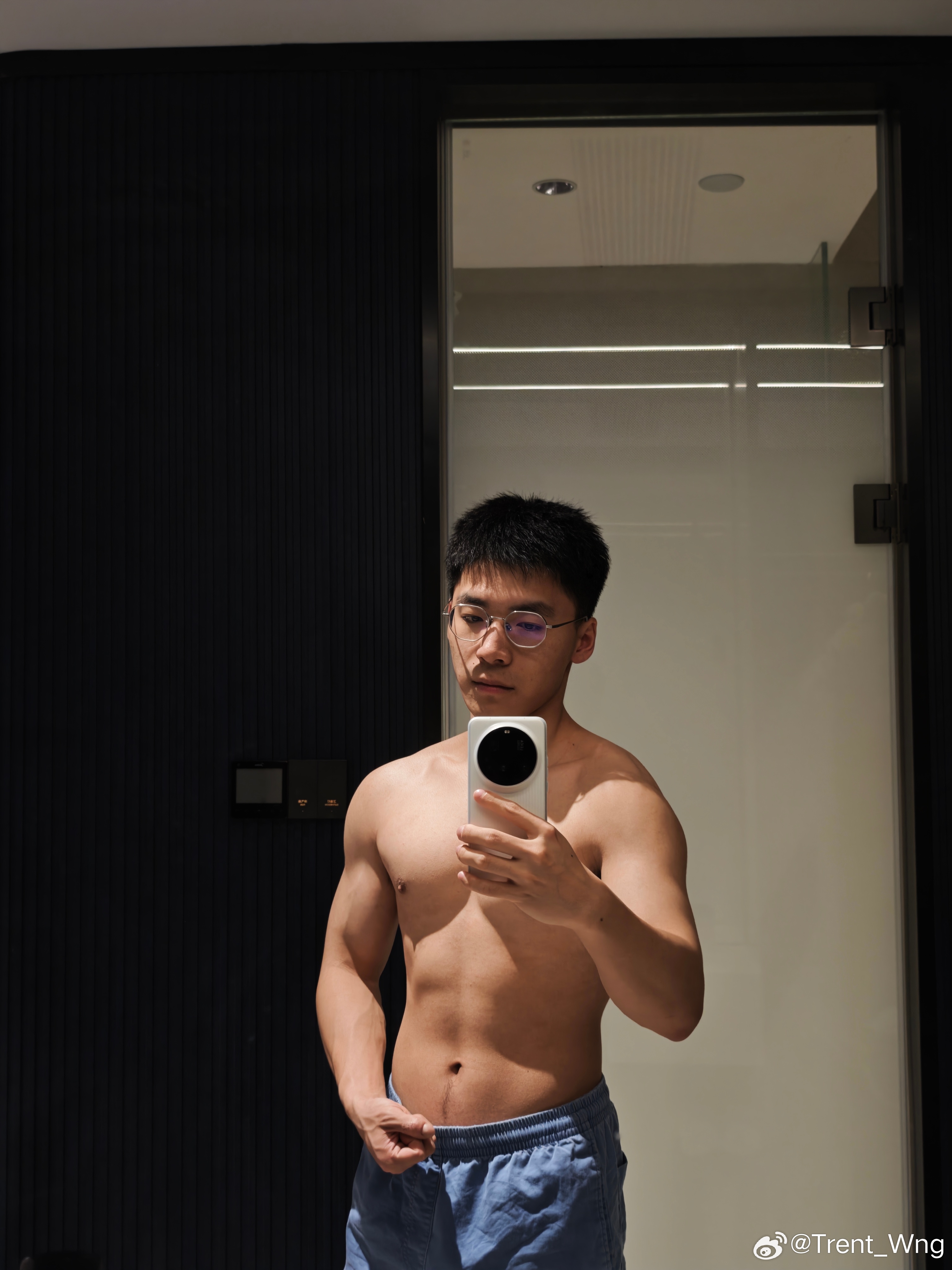 瘦瘦的时候 
