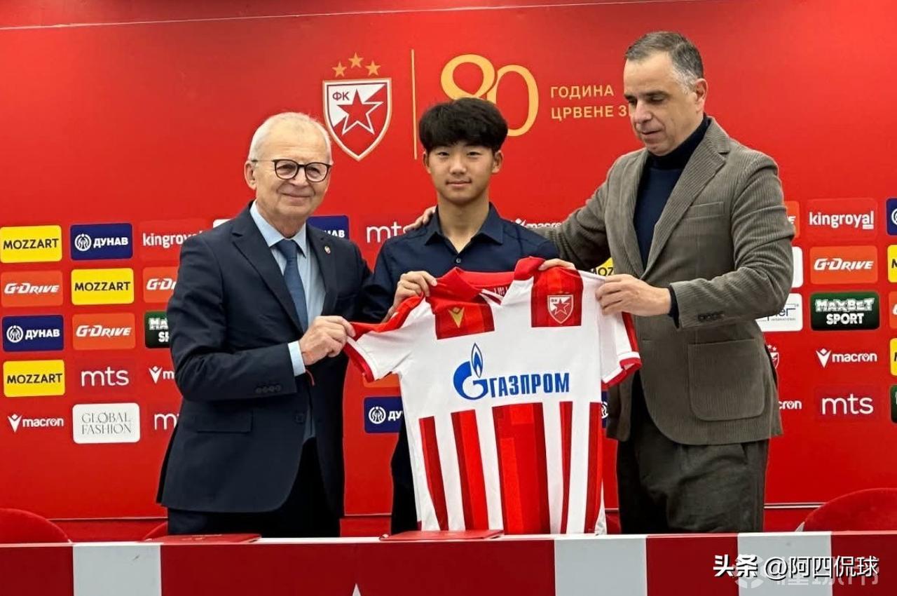 替补登场+击中门柱，在塞尔维亚豪门贝尔德莱德红星留洋的中国小将万项发挥出色，不过