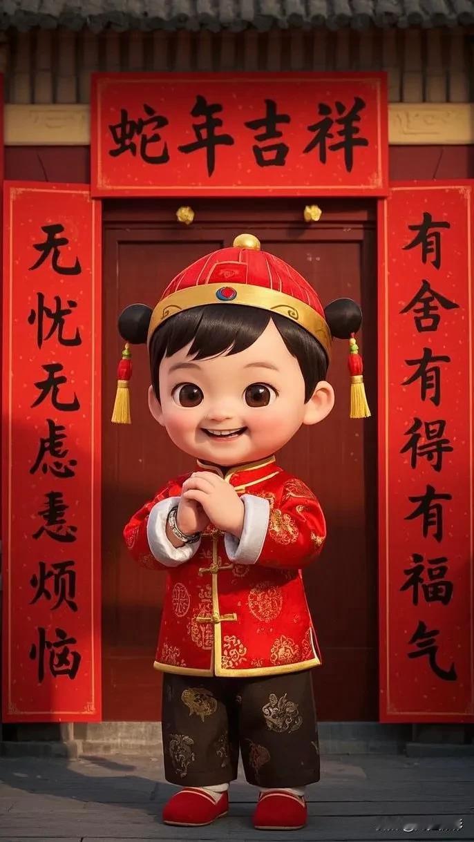 春回大地福临户
节至人间喜叩门