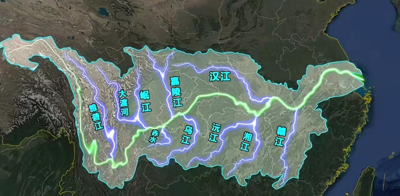 北方的喜欢叫河，南方人喜欢江。